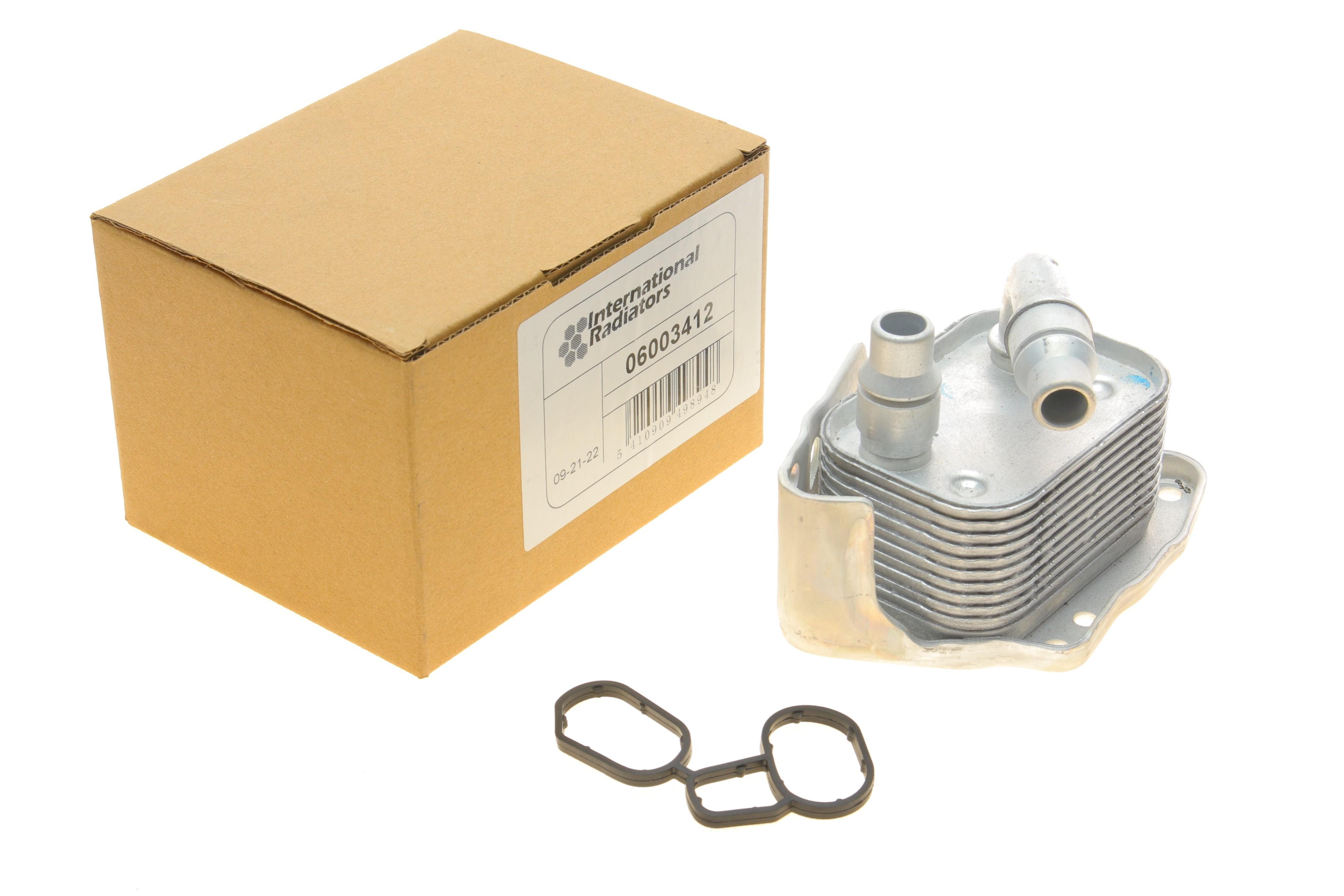 Радіатор масляний BMW X3 (E83) 00-15 (теплообмінник) (з прокладкою) (N43/N46)