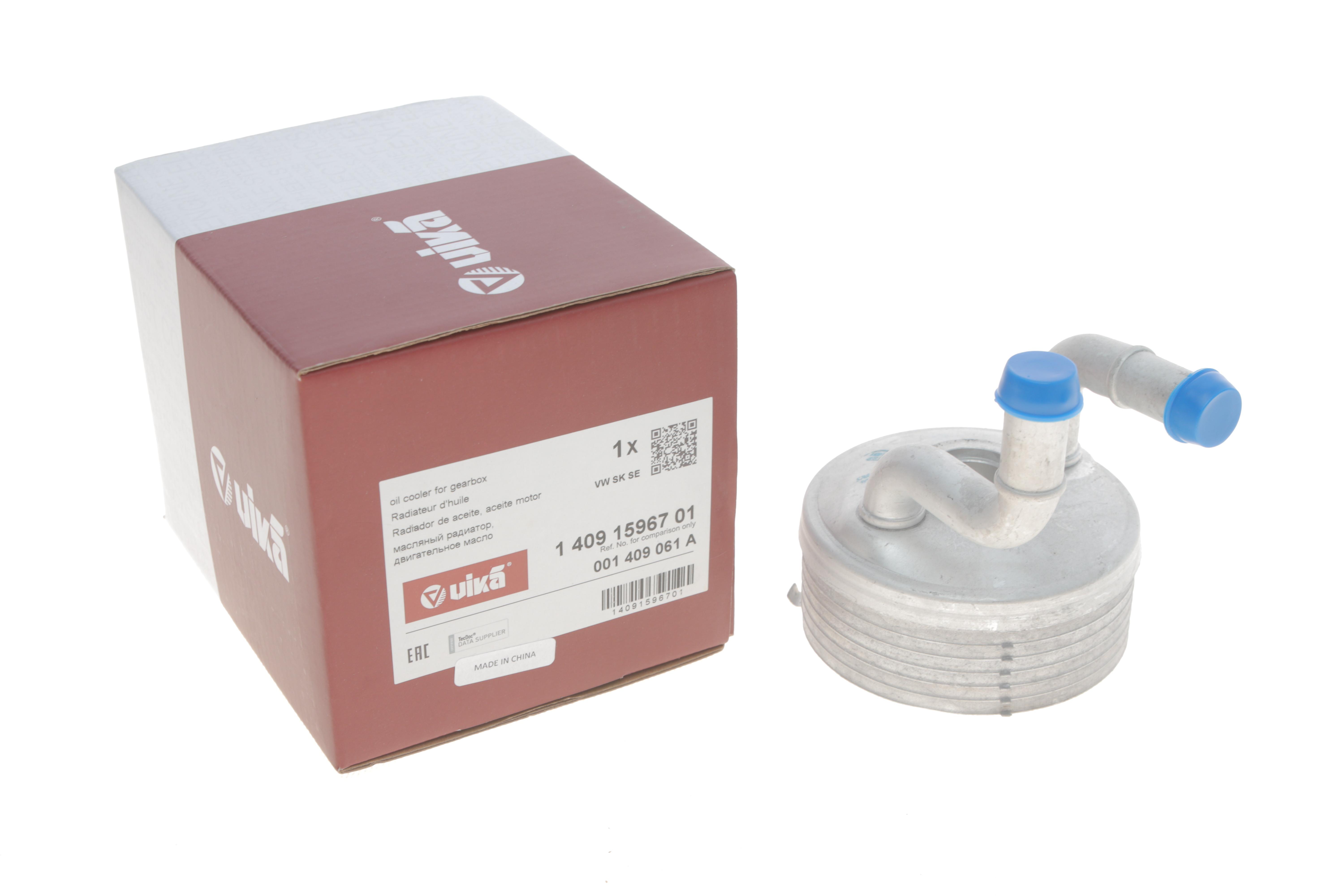 Радіатор масляний VW Golf/Polo/Sharan 94-12 (теплообмінник)