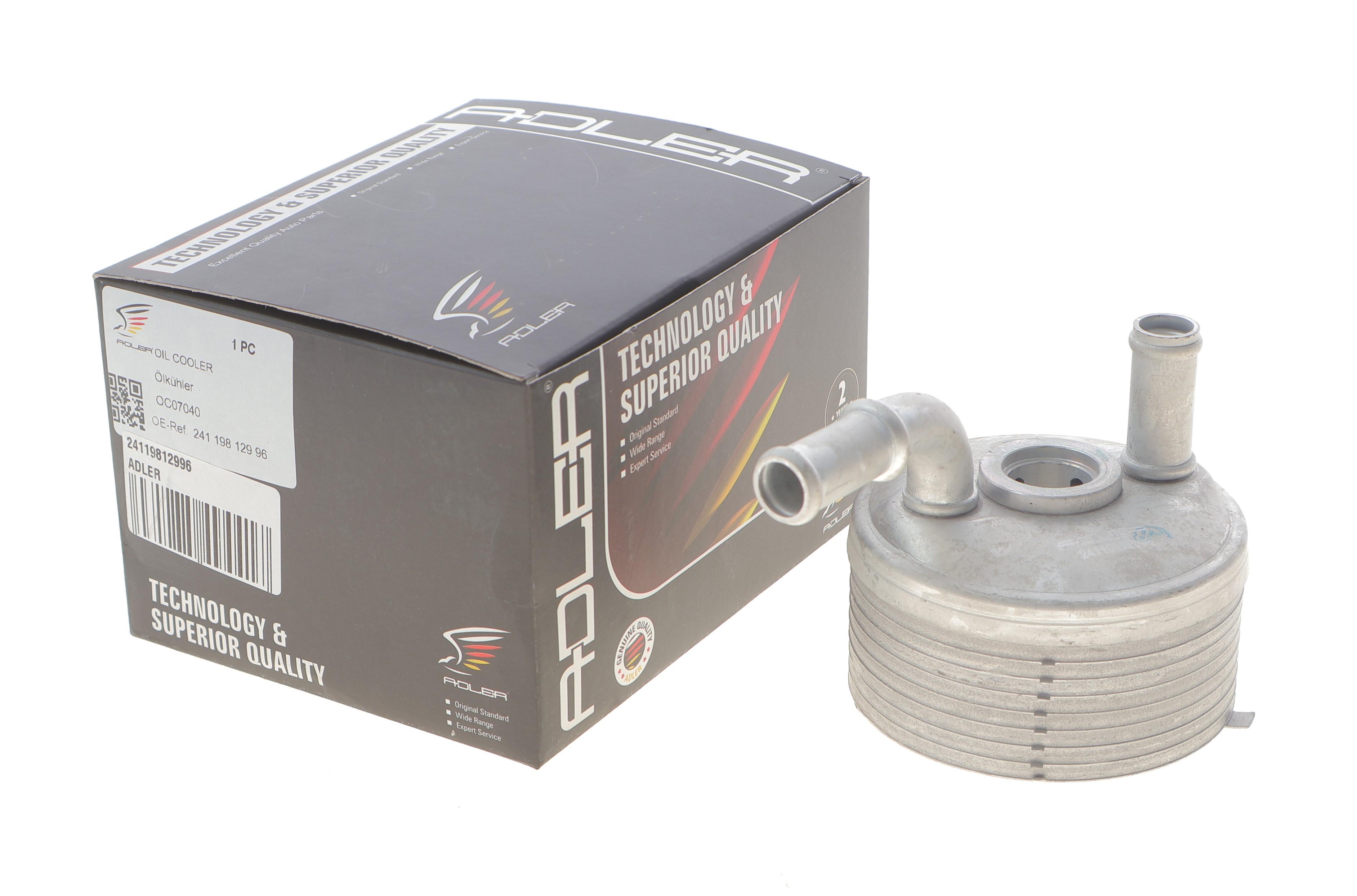 Радіатор масляний Mini (R55/R61) 2.0 D (N47)10-16