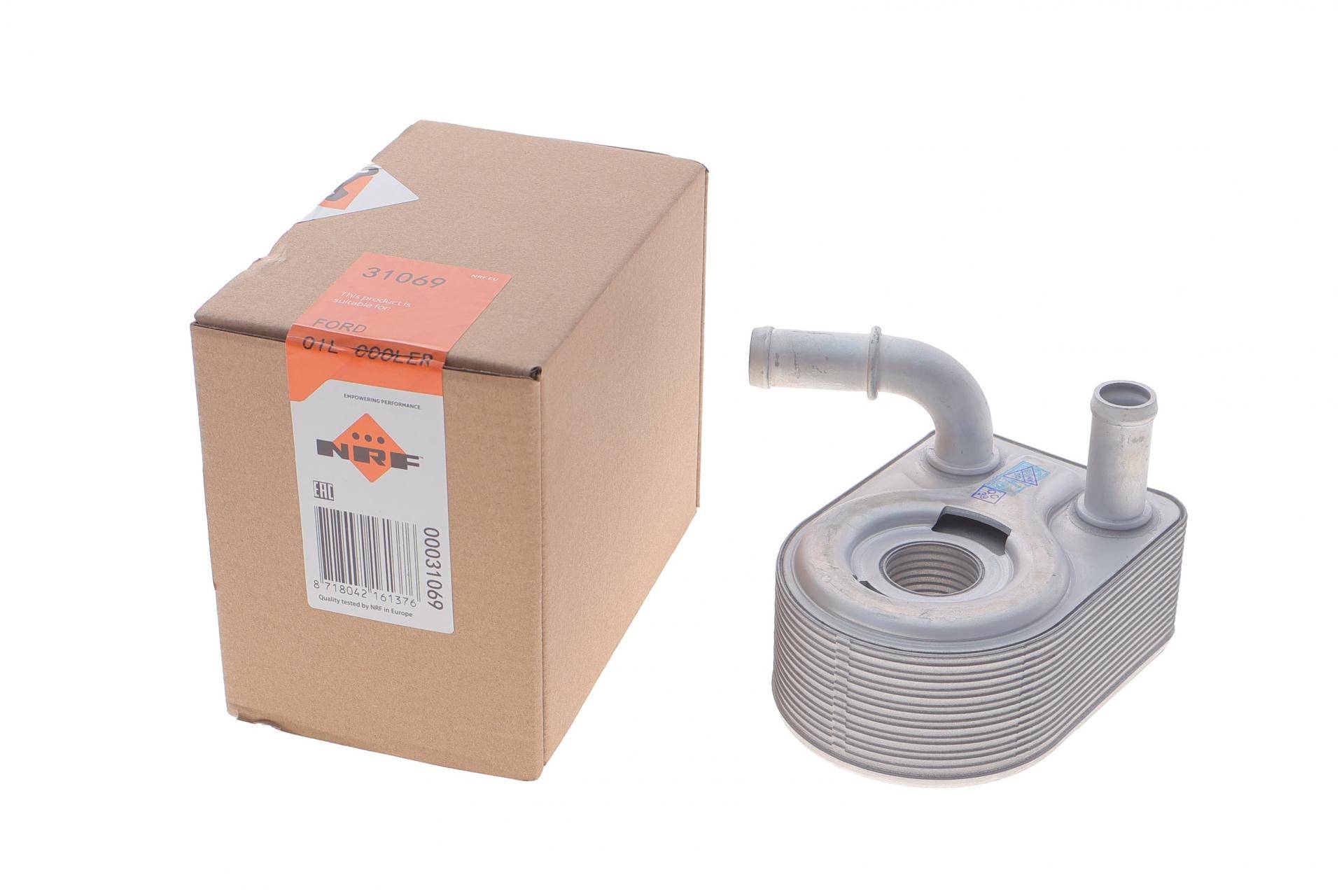 Радіатор масляний Ford Transit Connect 1.4-1.6 LPG 04- (теплообмінник)