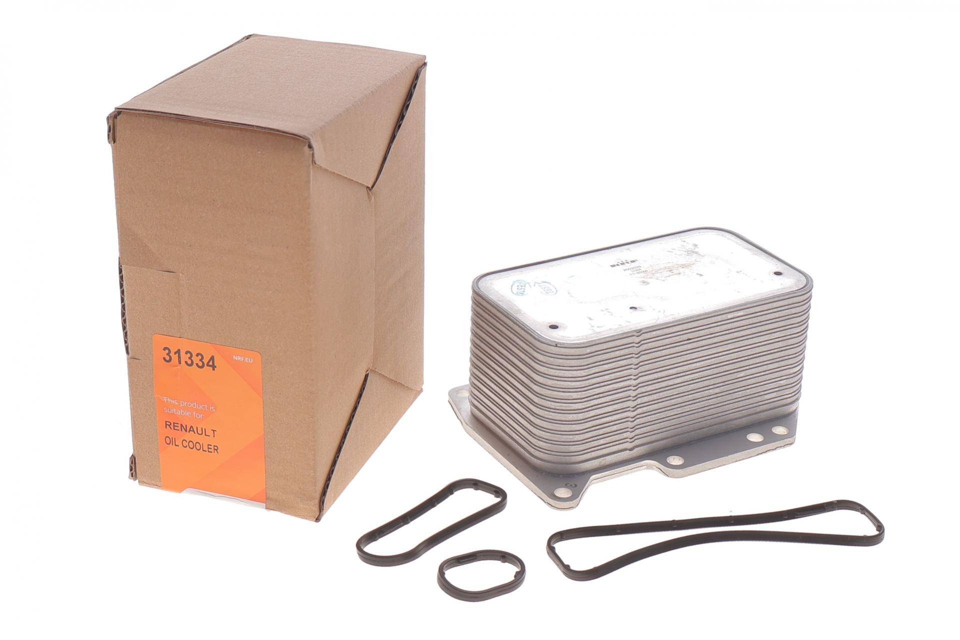 Радіатор масляний Renault Master III 2.3 dC 10- FWD /Trafic II 2.0 dCi 06- (теплообмінник)