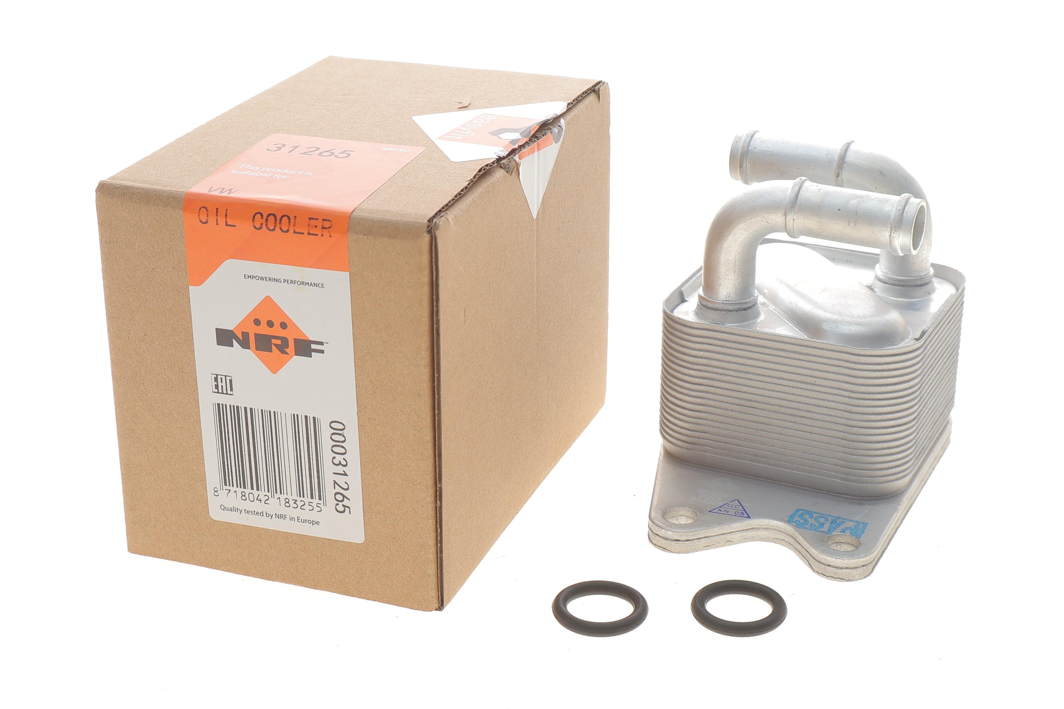 Радіатор масляний Skoda Fabia II/Rapid/VW Polo 1.0-1.9 06- (теплообмінник)