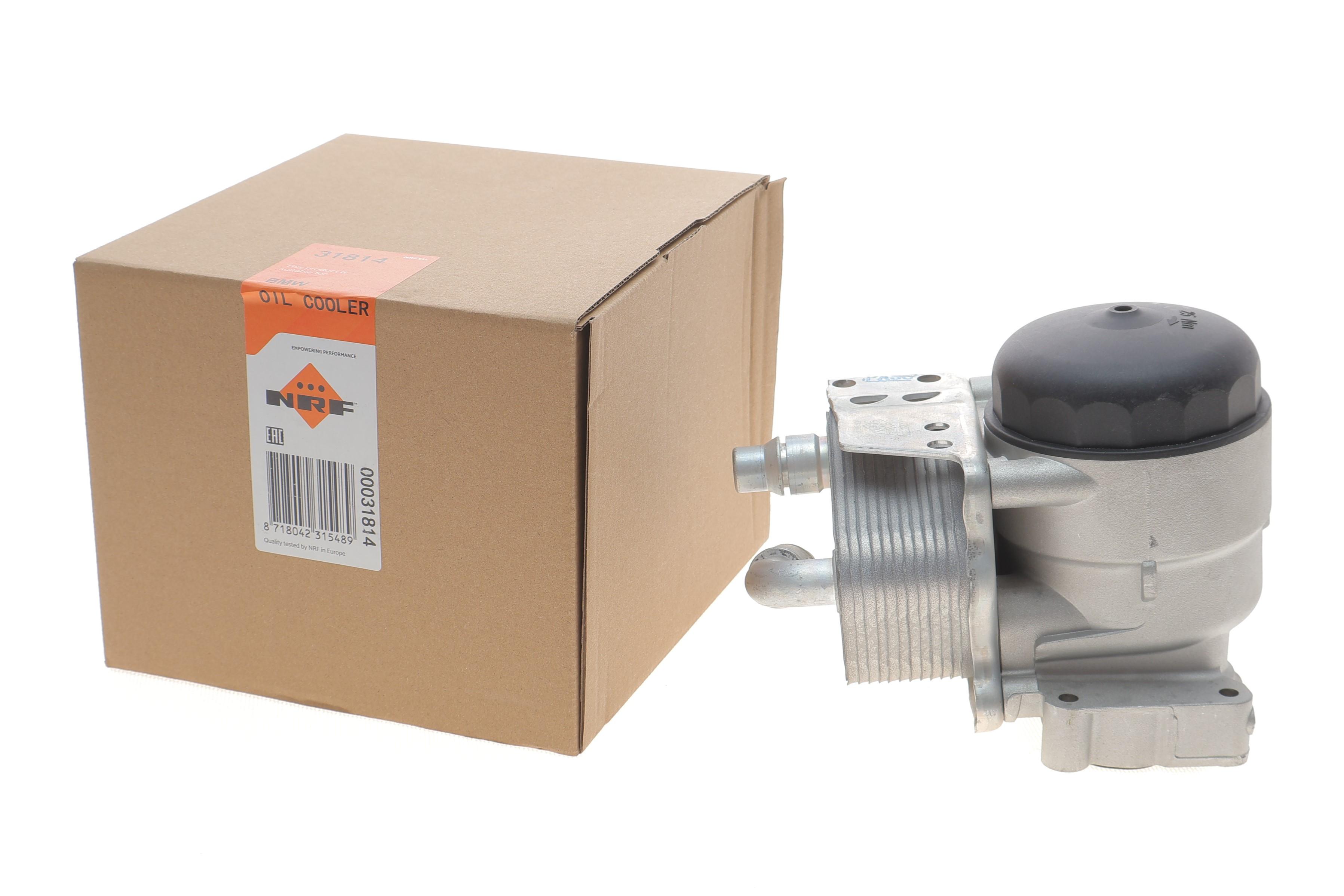 Корпус фільтра масляного (з радиатором) BMW 1/3/5/X1/X3 N43/N46/N45/N42 00-17