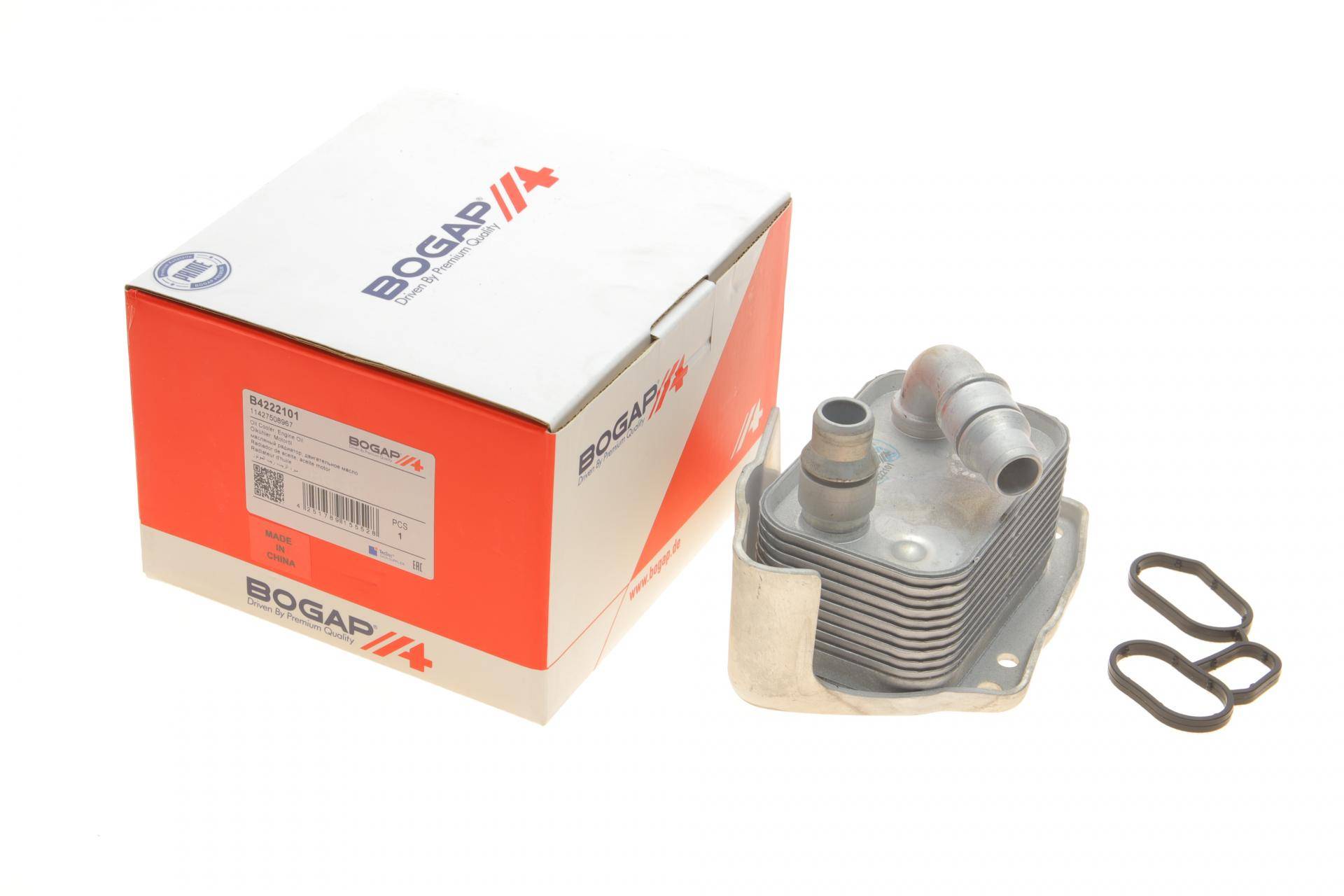 Радіатор масляний BMW X3 (E83) 00-15 (теплообмінник) (з прокладкою) (N43/N46)