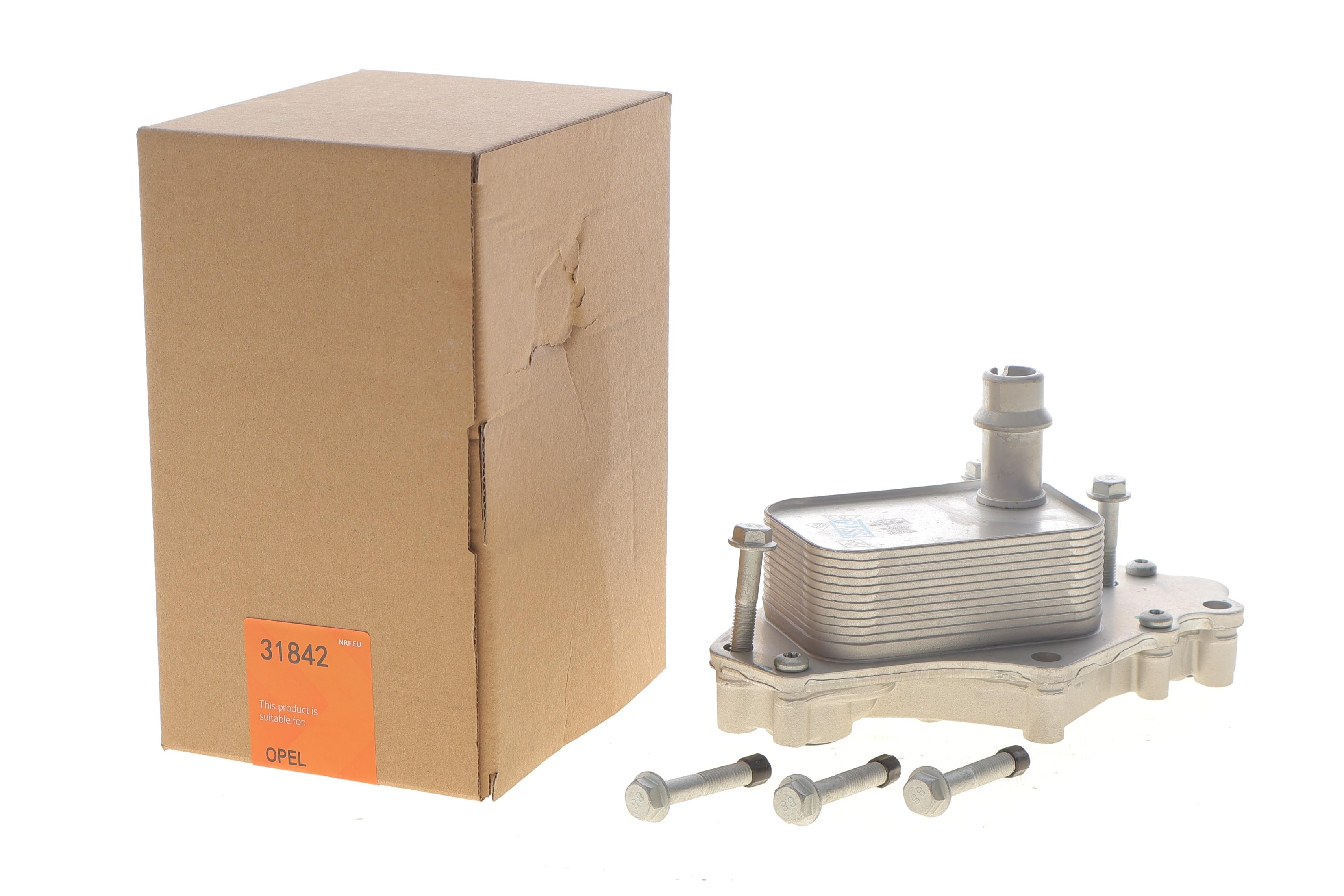 Радіатор масляний Opel Astra J/Insignia A/B 1.6CDTi 14- (теплообмінник)