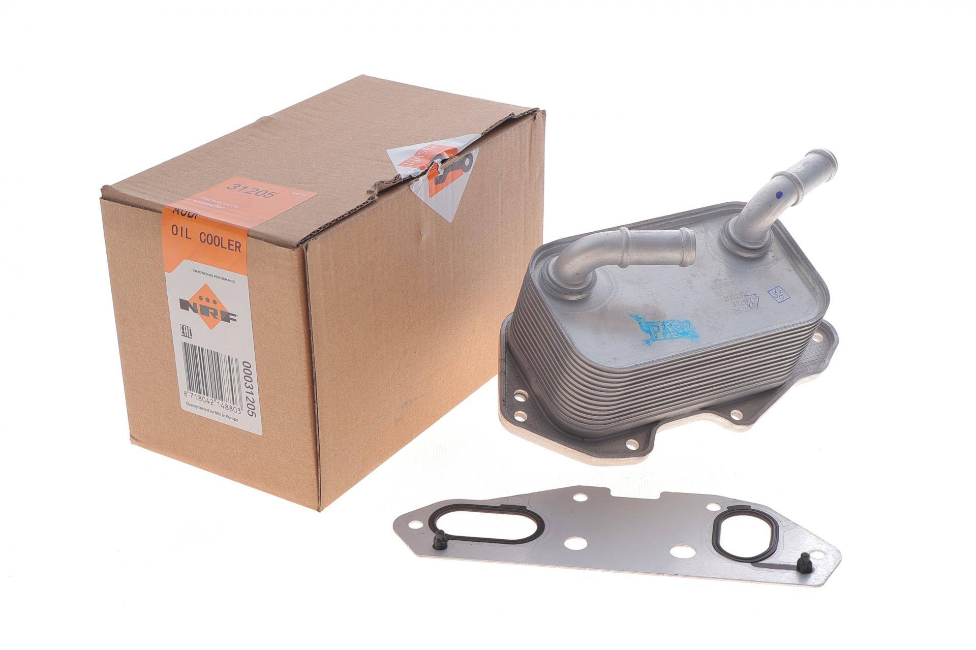 Радіатор масляний Audi A4/A5/A6/A7/Q5/Q7 2.0D-3.2 04- (теплообмінник)