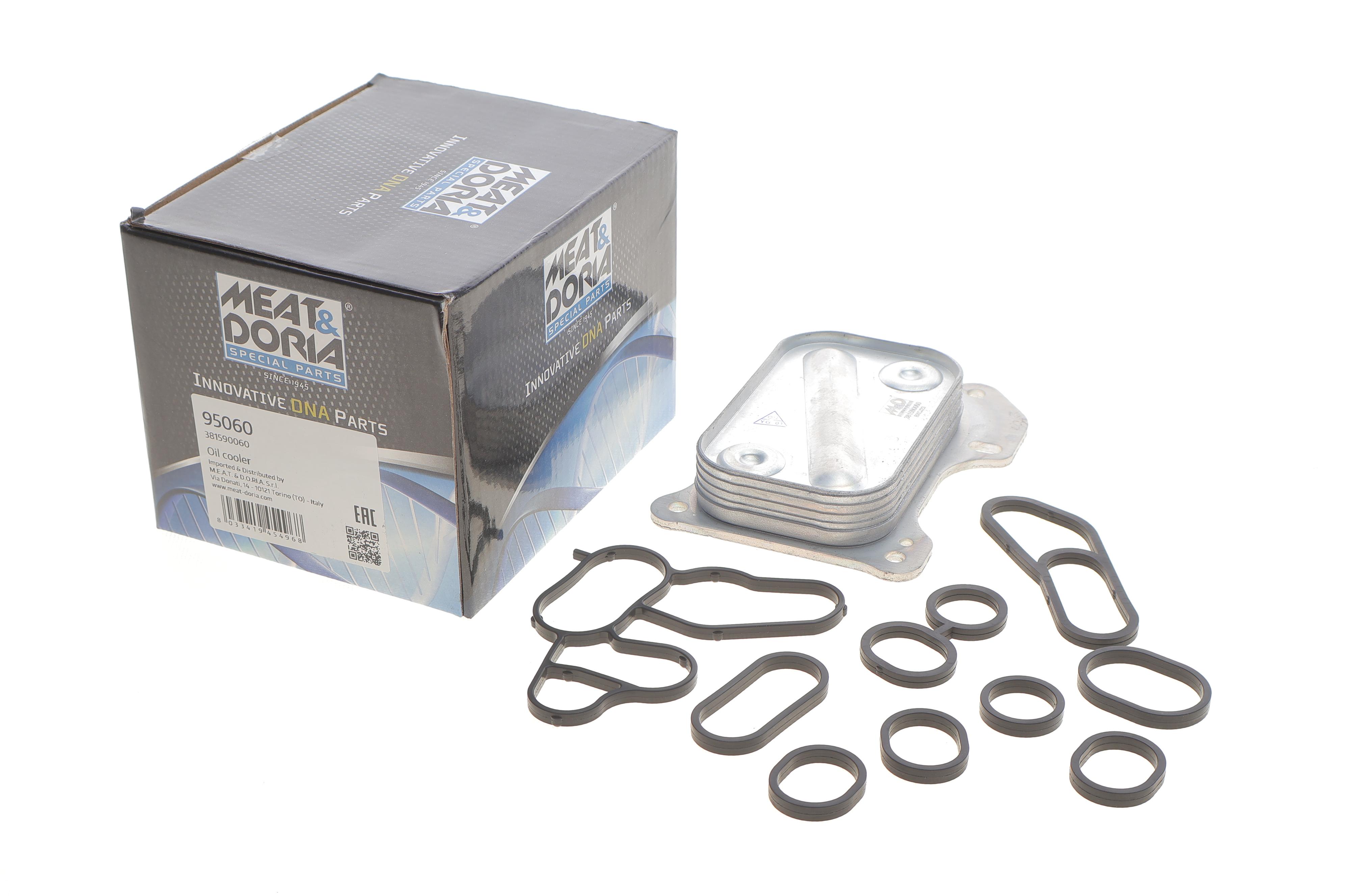 Радіатор масляний Fiat Doblo 1.3JTD 04- (теплообмінник)