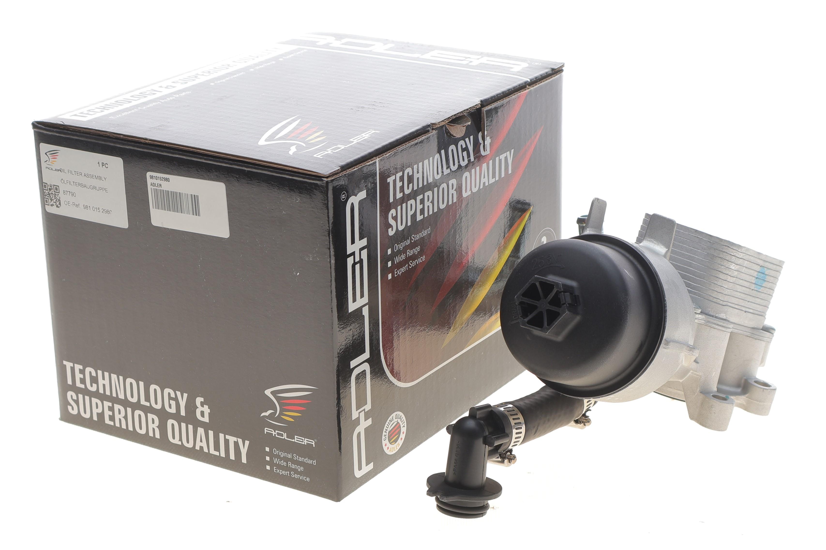 Радіатор масляний Citroen Jumpy/Fiat Scudo/Peugeot Expert 2.0 HDI 07- (теплообмінник)