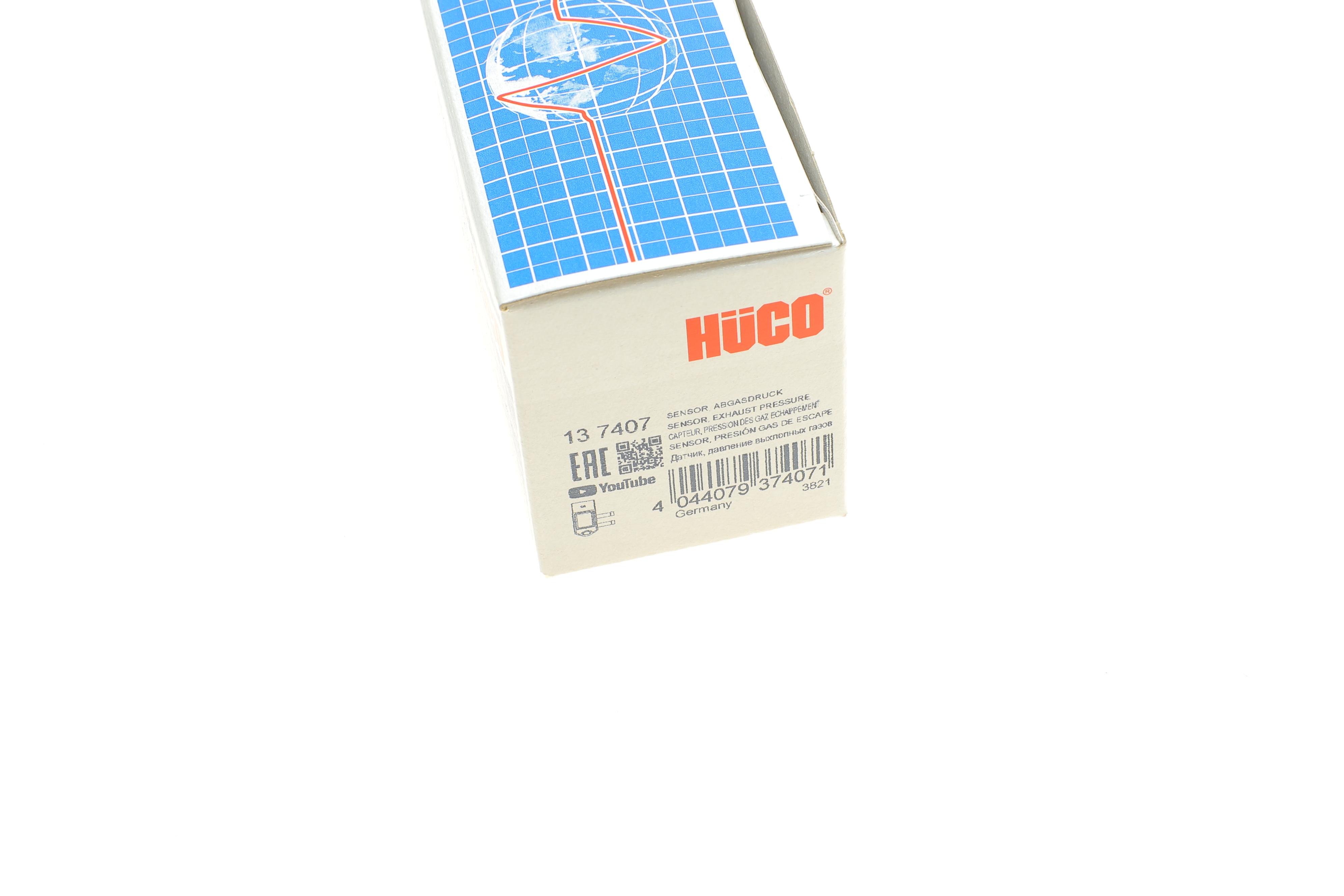 Датчик тиску вихлопних газів Audi A4/A6/A7/Skoda Octavia/SuperB/VW Crafter 1.6-2.0 D 12- (HÜCO)
