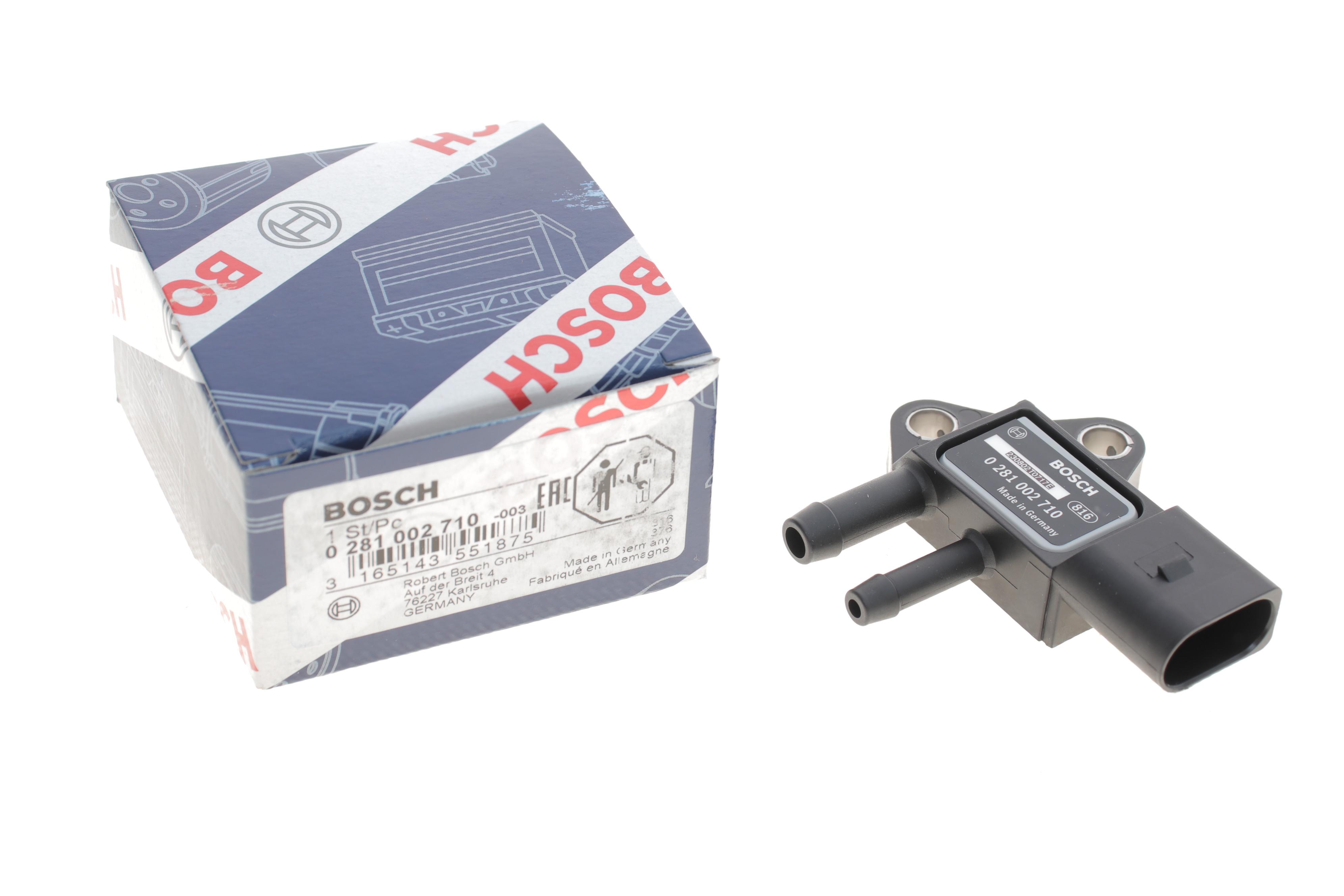 Датчик тиску вихлопних газів VW Crafter 2.5TDI (сажевий фільтр)