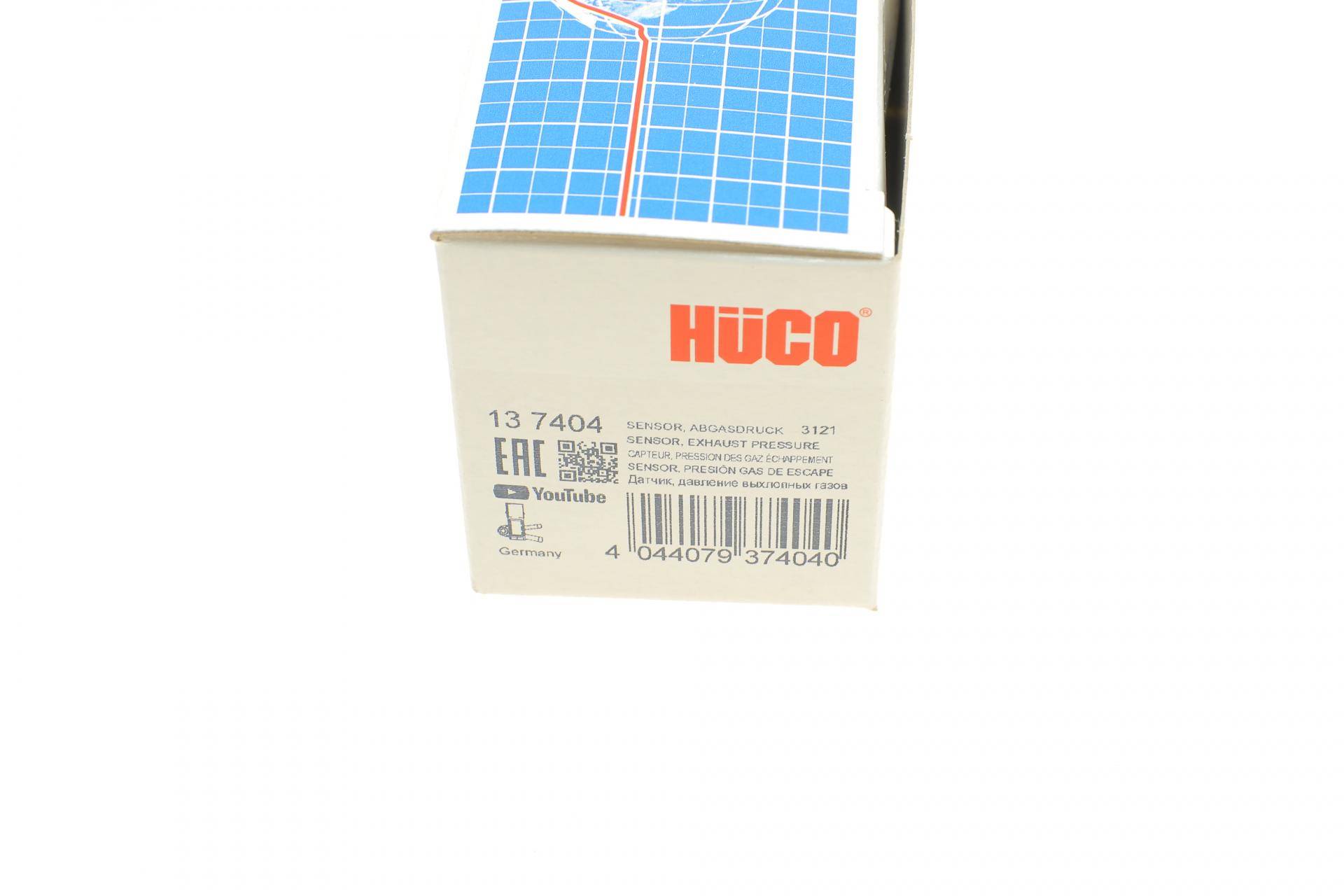 Датчик тиску вихлопних газів Peugeot Expert/Fiat Scudo 2.0HDi 07- (HÜCO)
