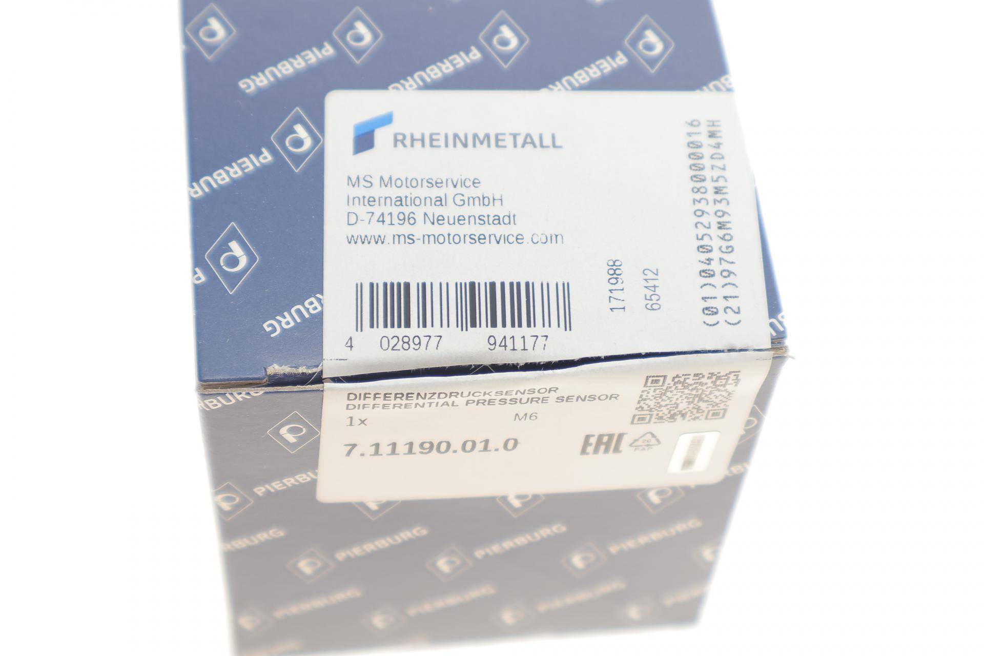 Датчик тиску вихлопних газів MB Sprinter (B906)/Vito (W639) 3.0D 06- OM642