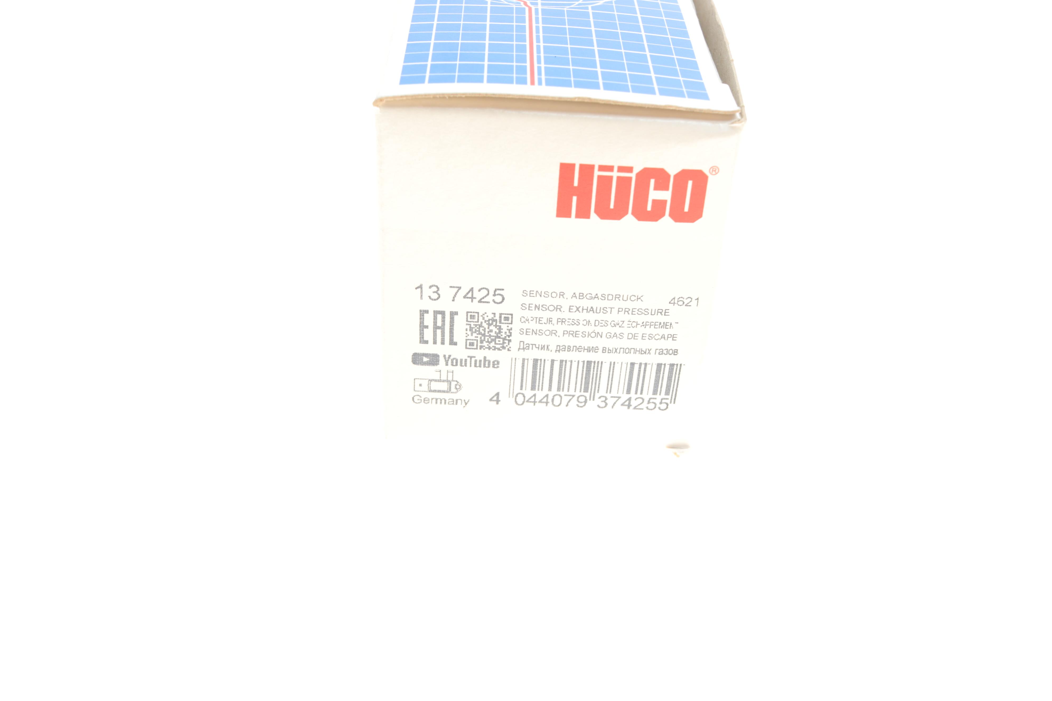 Датчик тиску вихлопних газів Dacia Logan/Duster 1.5dCi 12-/Renault Megane 1.5/1.6dCi 15- (HÜCO)