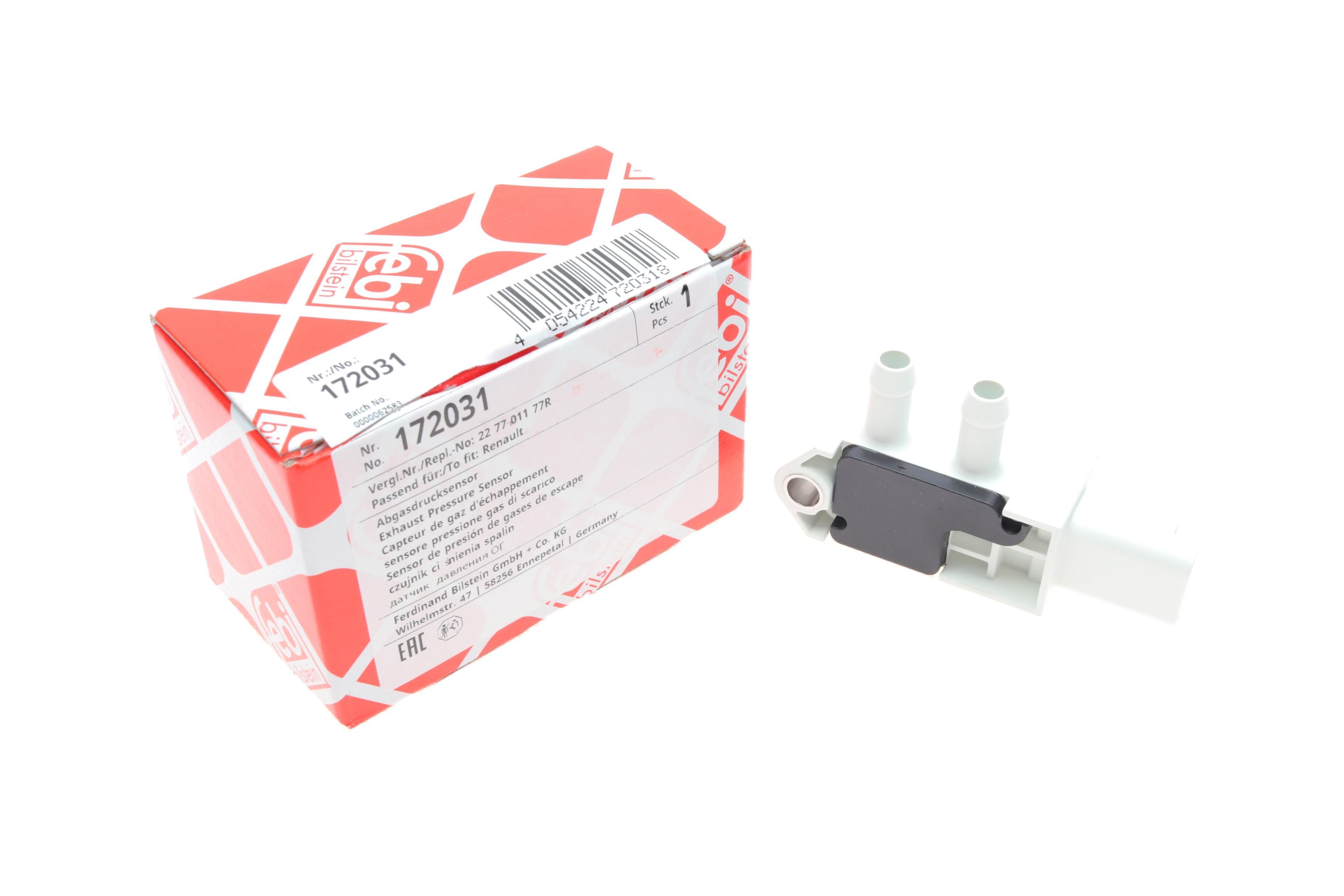 Датчик тиску вихлопних газів Dacia Logan/Duster 1.5dCi 12-/Renault Megane 1.5/1.6dCi 15-