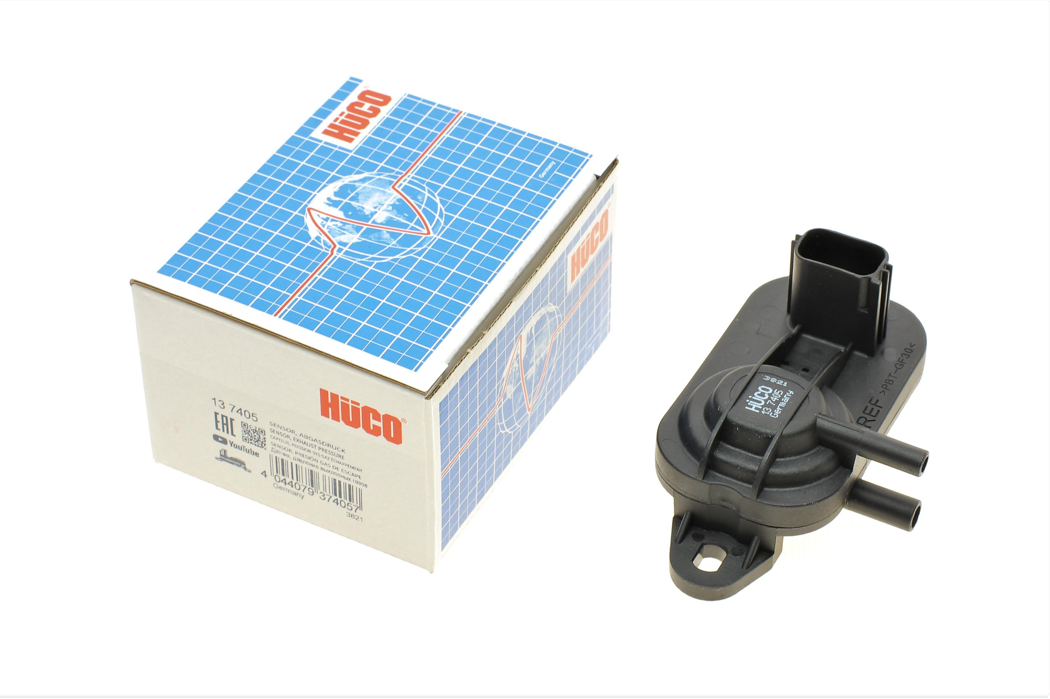 Датчик тиску вихлопних газів Ford Focus/Mondeo 1.6/2.0 TDCi 04-15 (HÜCO)