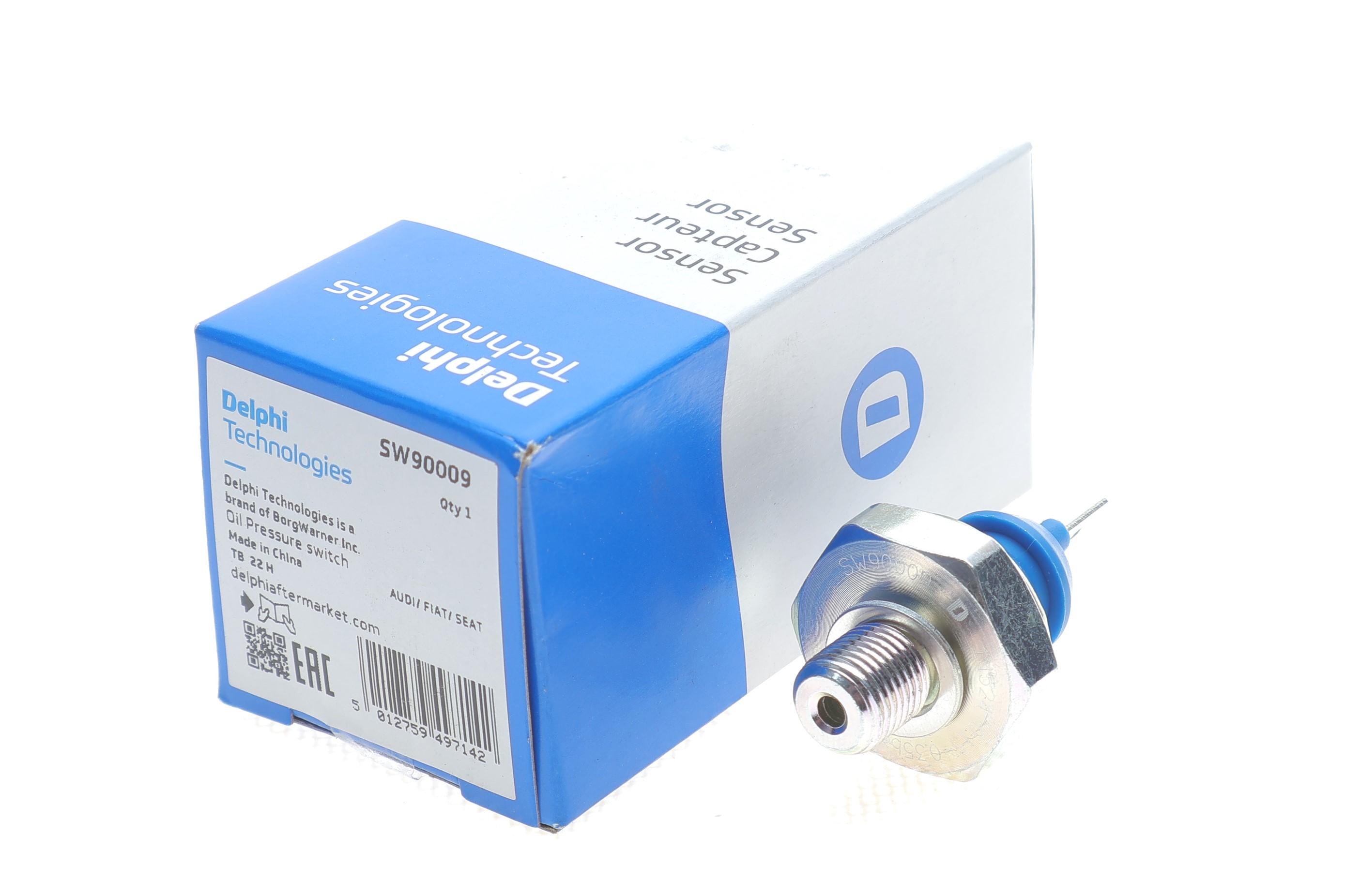 Датчик тиску оливи VW Caddy 95-04/ LT -06/T4 90-03 (0.35 bar) (М10х1.0) (синій)