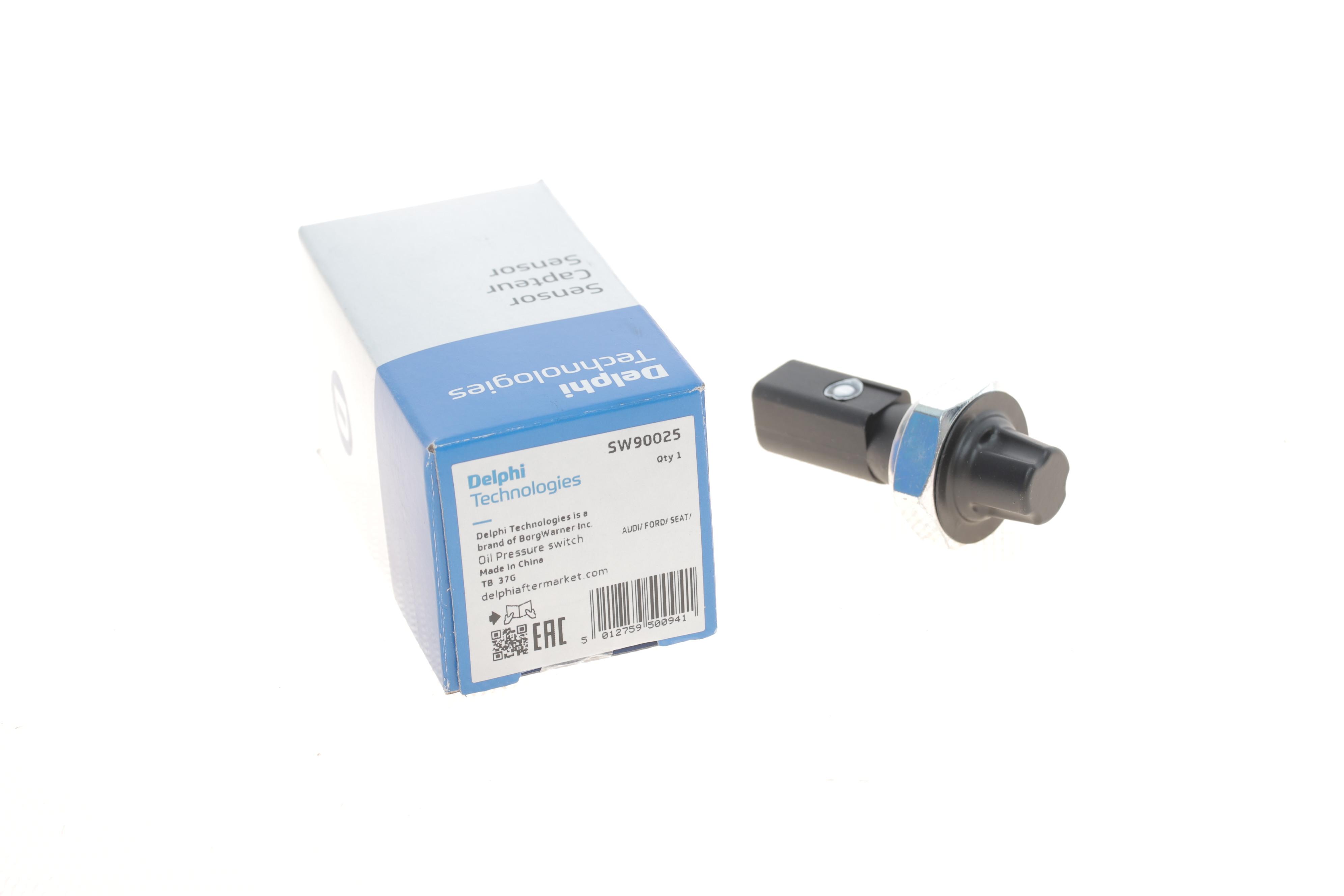 Датчик тиску оливи VW T5/Caddy 1.6/2.0 95-15 (чорний)