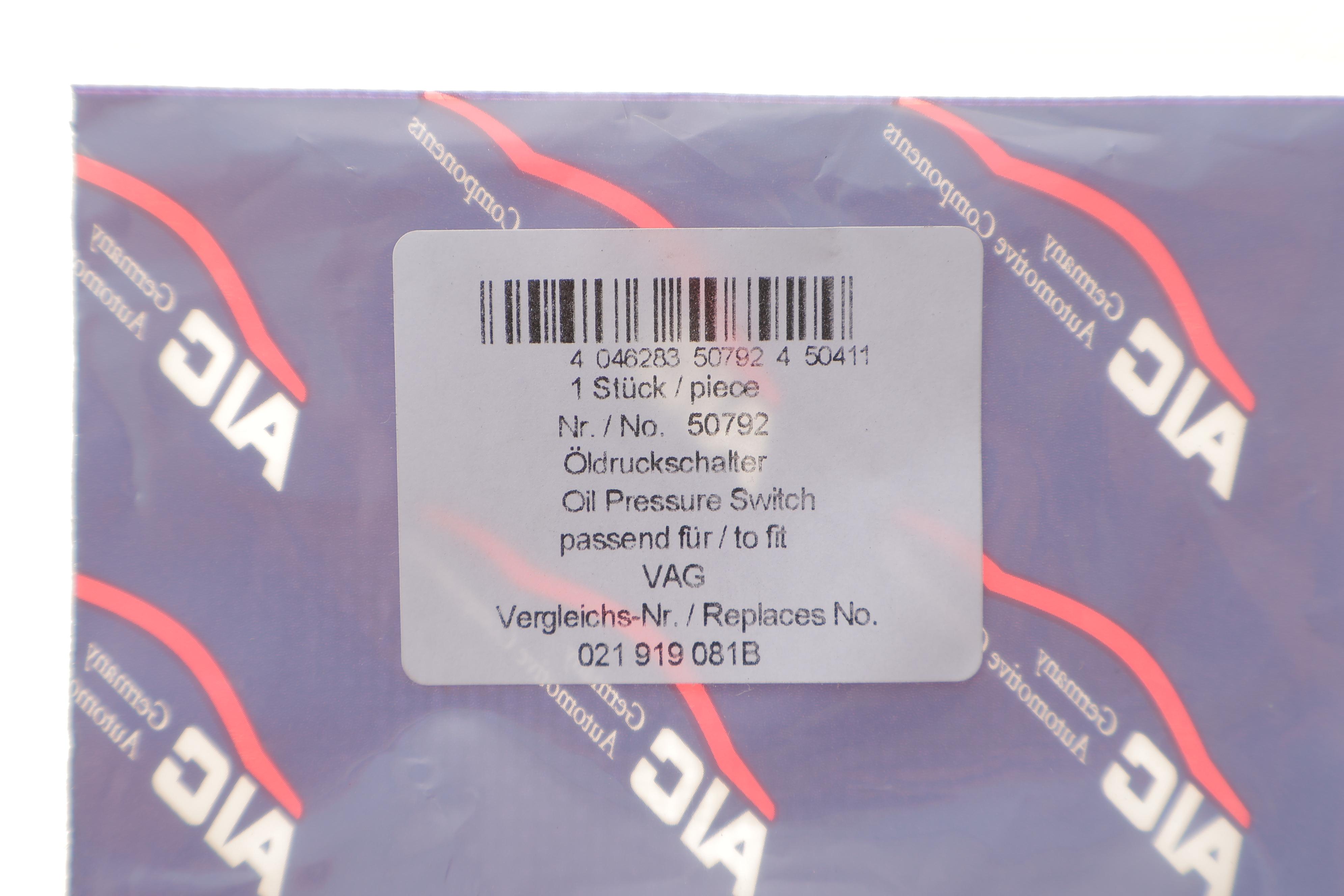 Датчик тиску оливи VW Caddy 1.9D/1.6 96-09