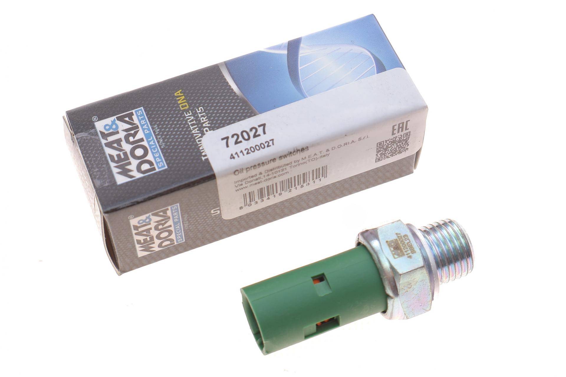 Датчик тиску оливи Renault Master/Trafic 1.9-2.0 dCi 00- (0.2 bar) (зелений)