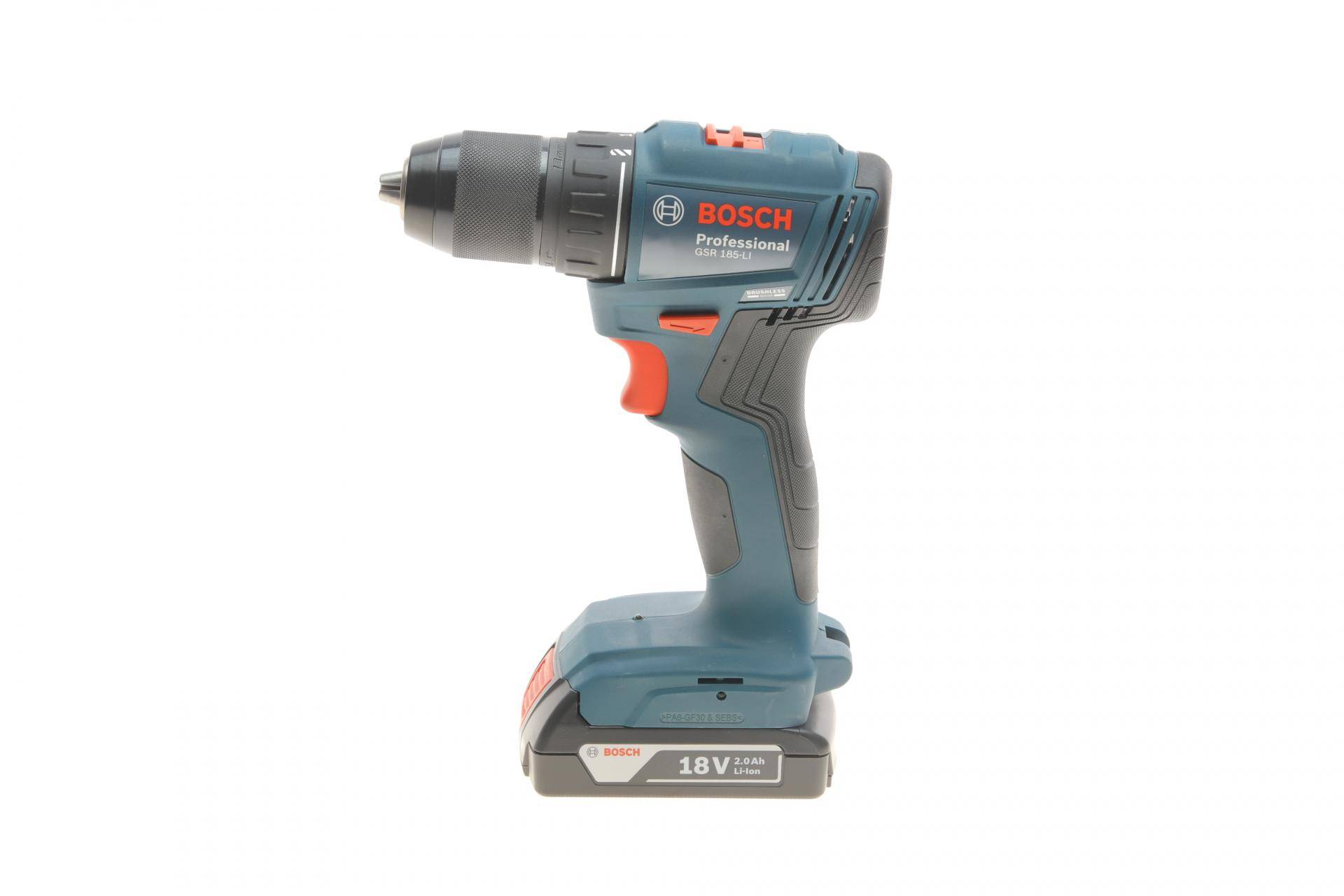 Шуруповерт акумуляторний BOSCH GSR 185-Li (0-500/1900об.) 18V (0 – 500 / 0 – 1900 об)