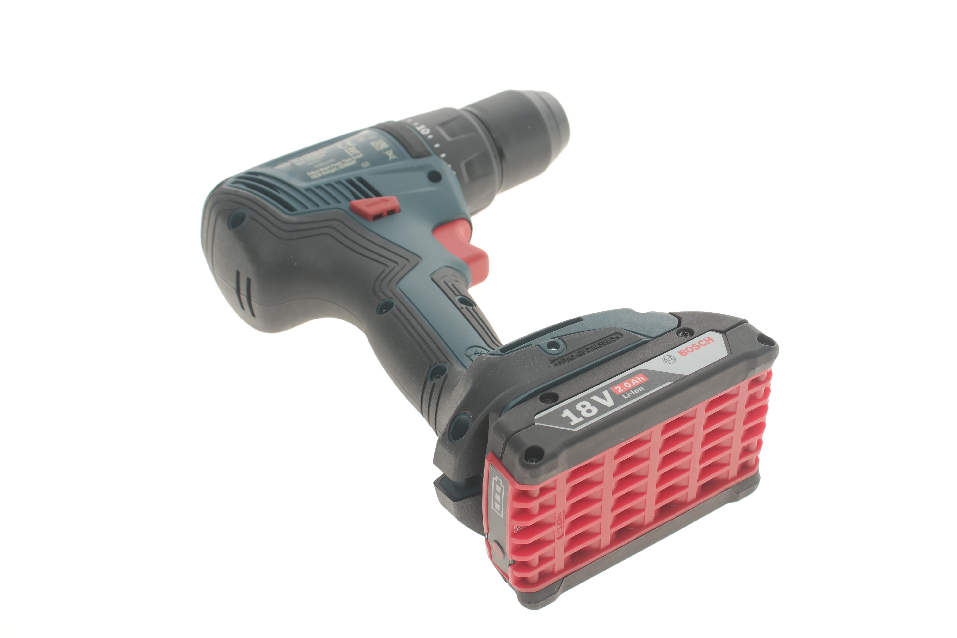 Шуруповерт акумуляторний GSR 18V-50 (28-50 Nm/18V) I=0–460 об./ II = 0–1800 об. (+ набір біт) (+АКБ)