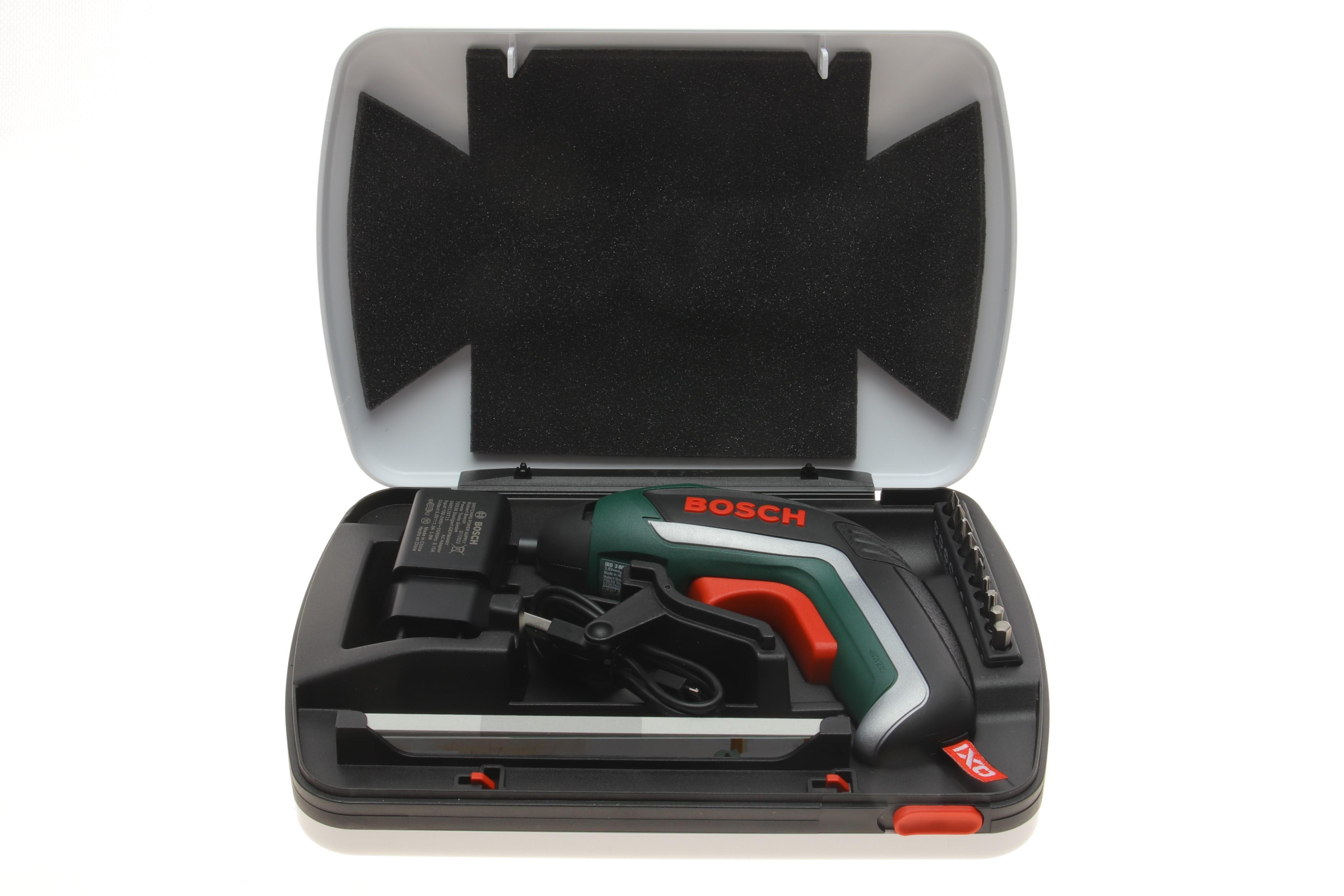 Шуруповерт акумуляторний Bosch IXO (4.5 Nm/3.6V) 0–215 об./Макс (знято з постачання)