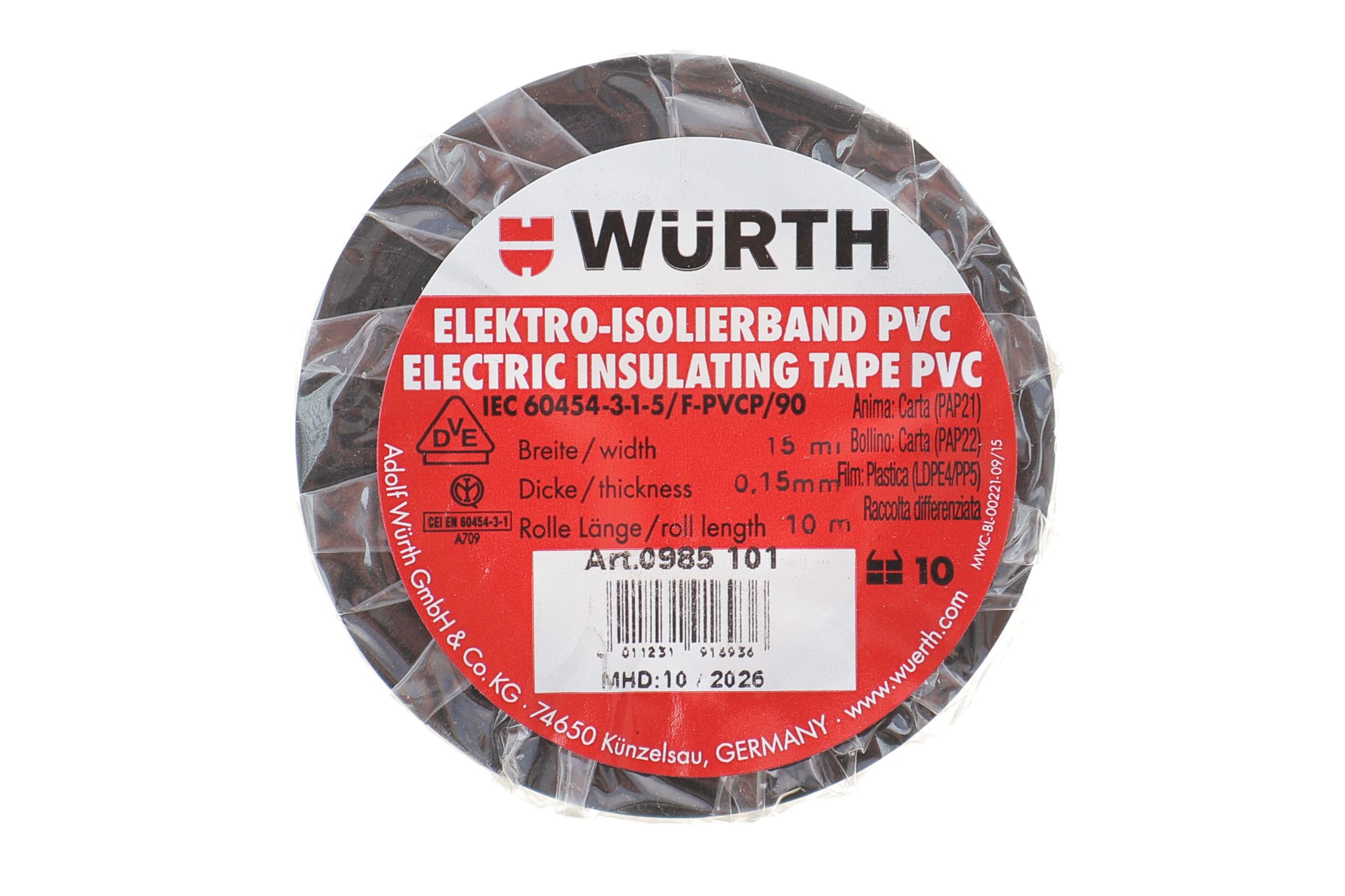 Ізострічка чорна (15mmx10m)