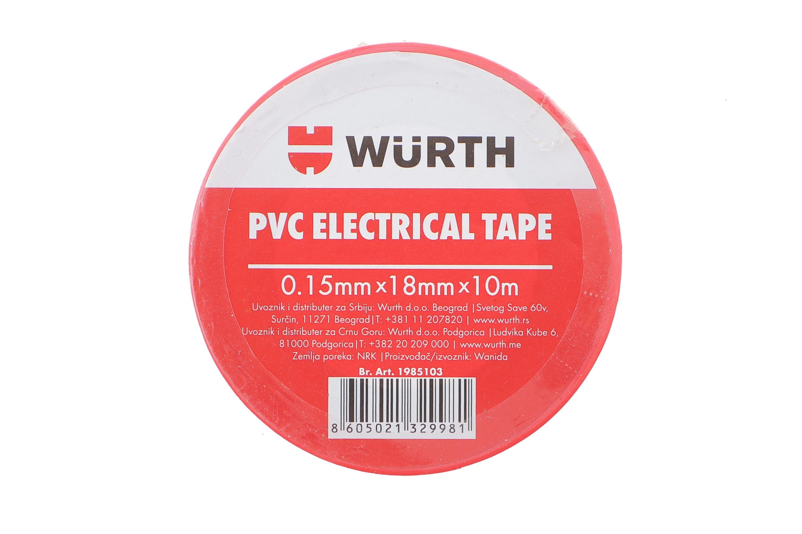 Ізострічка червона (18mmx10m)