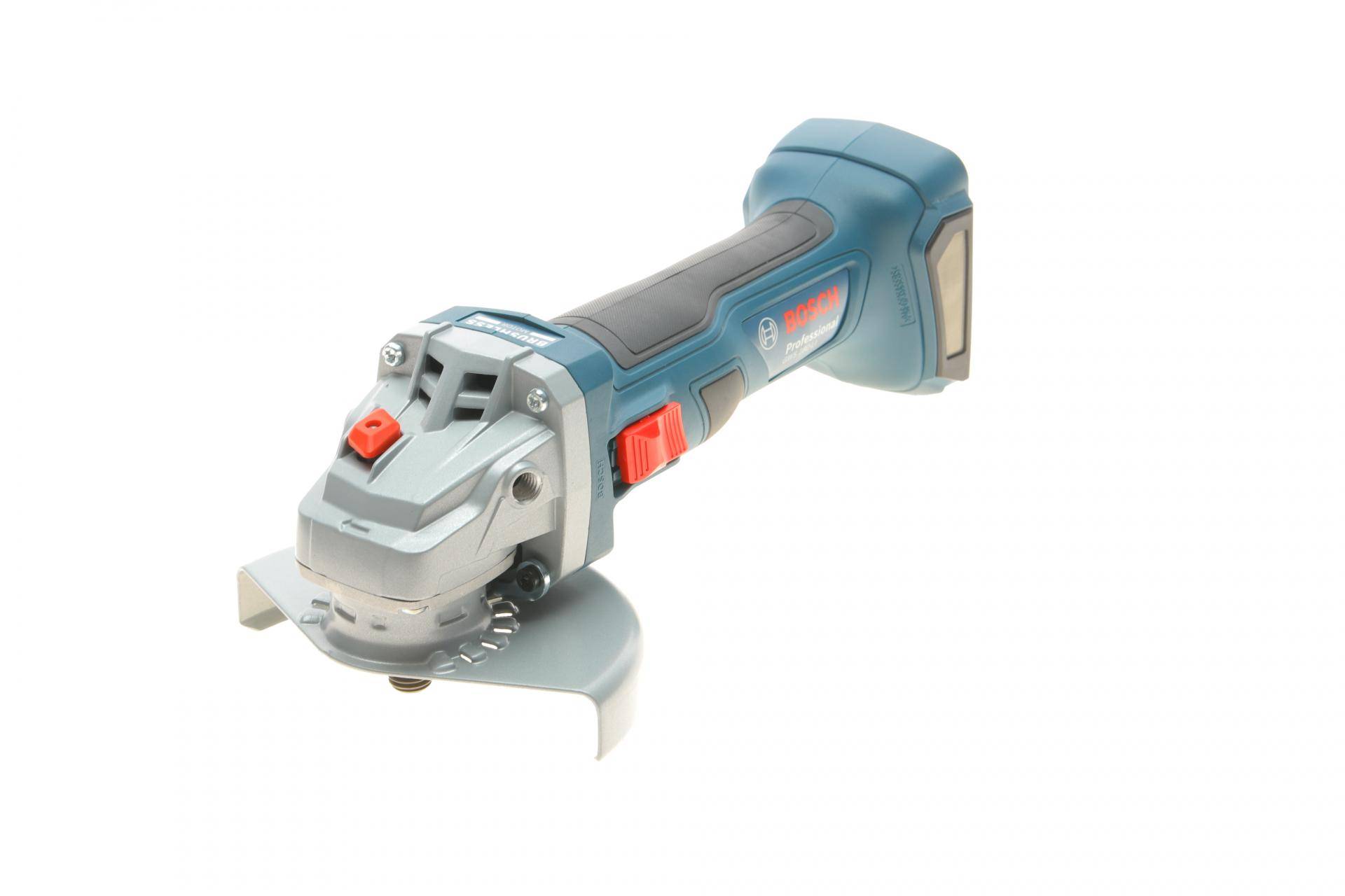 Шліфмашина акумуляторна (кутова) GWS 180-LI (700W) 11000 об/хв./125mm (+ АКБ) знято з постачання