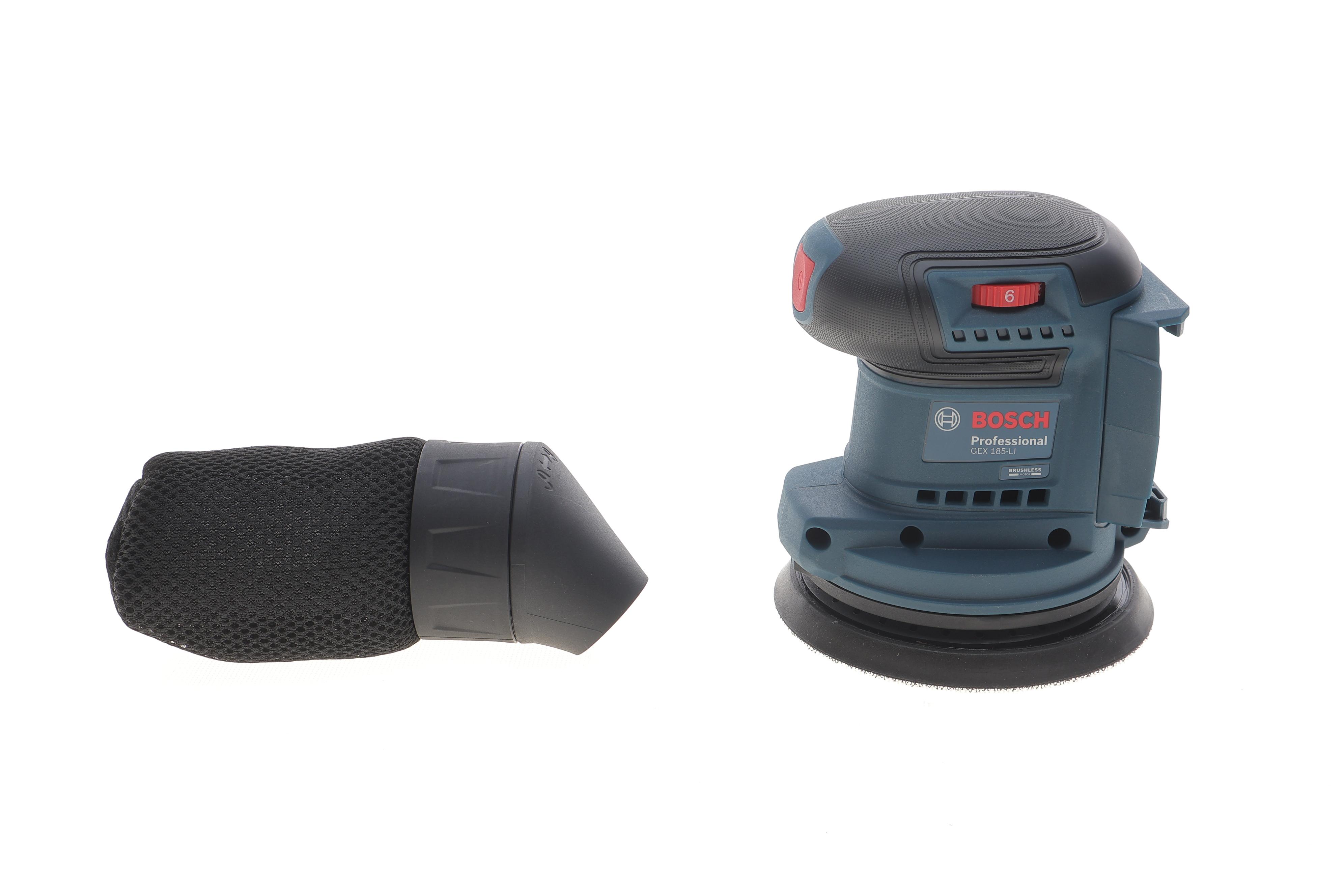 Шліфмашина акумуляторна (ексцентрикова) GEX 185-LI 6000-10000об/хв/125mm