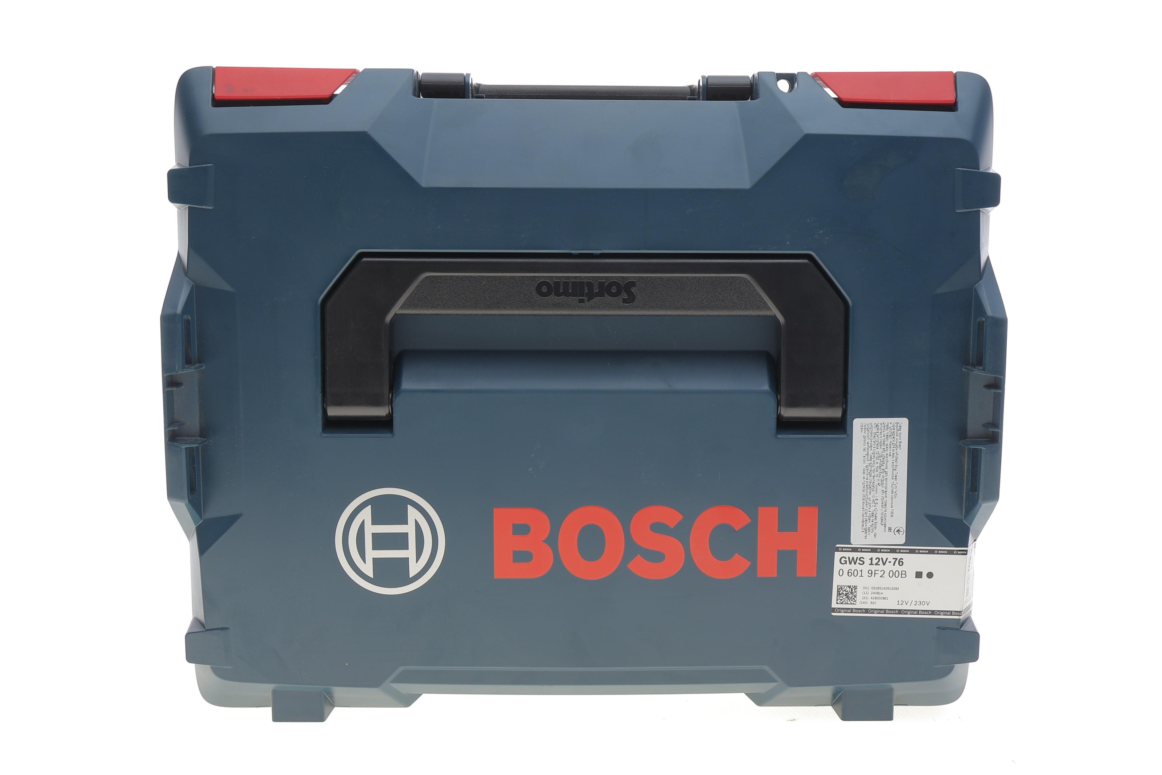 Шліфмашина акумуляторна (кутова) GWS 12V-76 19500 об/мин./76 мм (+ кейс/АКБ/зарадний пристрій)