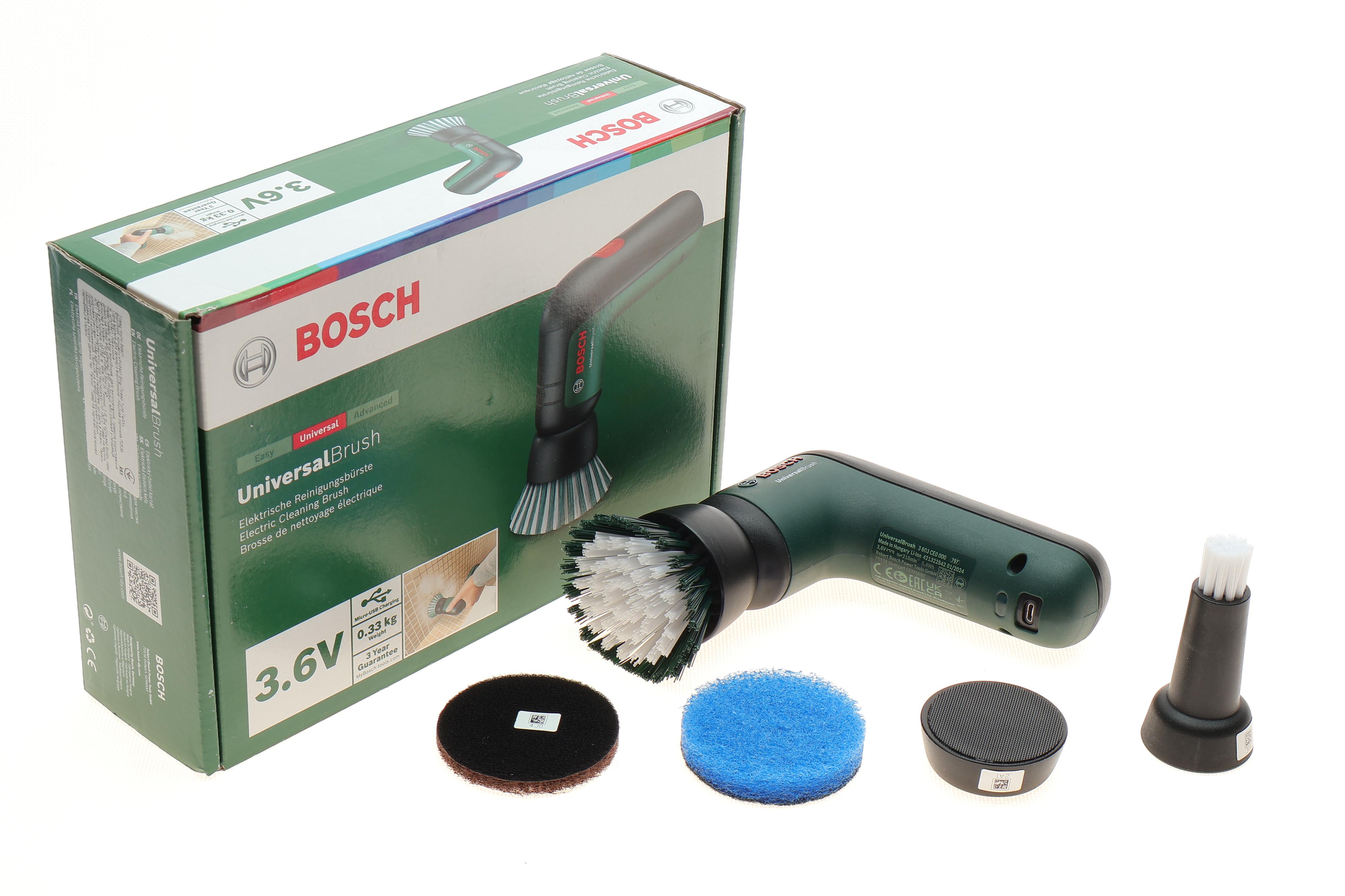 Щітка акумуляторна (універсальна) UniversalBrush (3.6V) (140х45х100mm) з к-том насадок