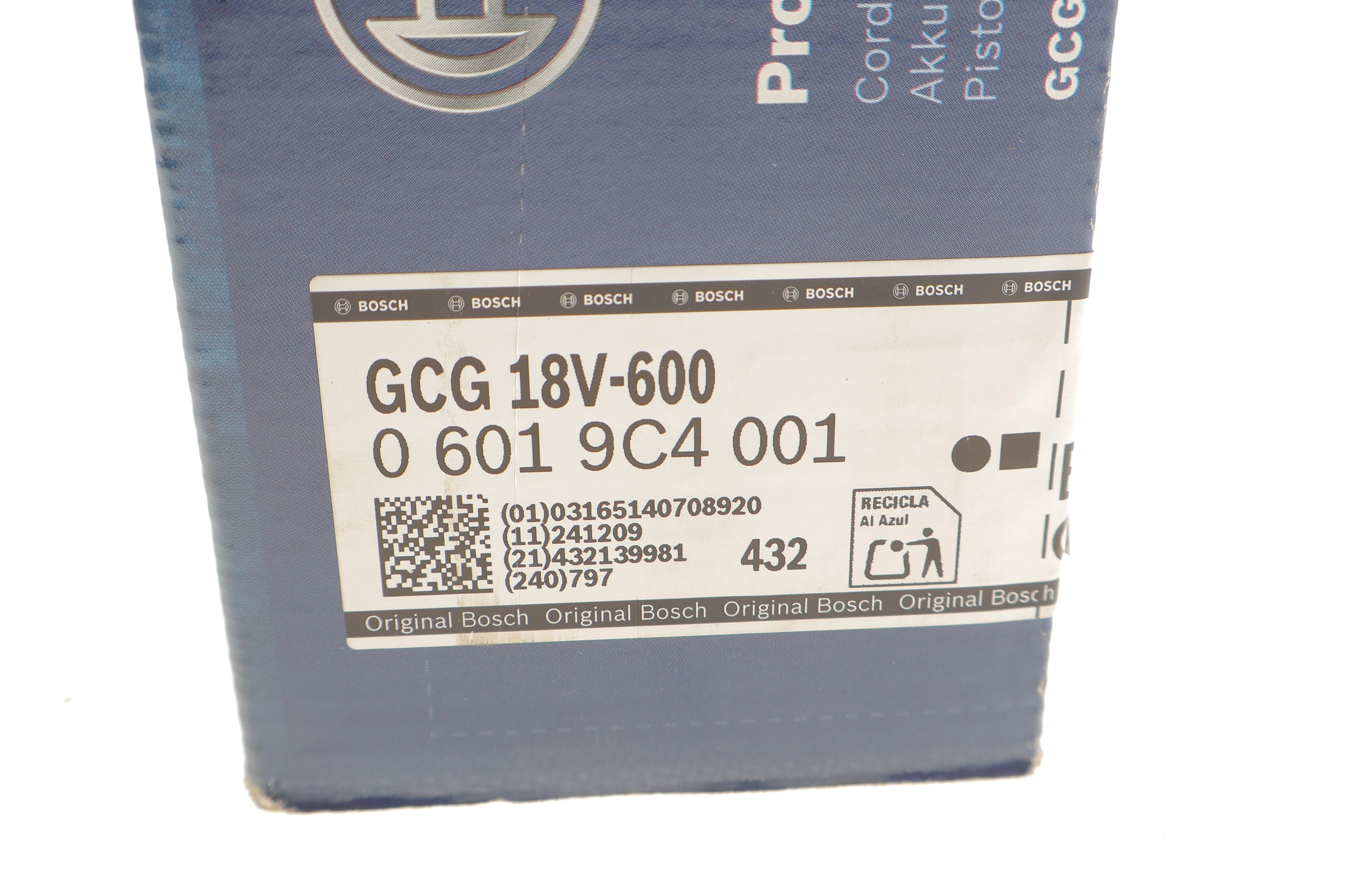 Акумуляторний пістолет для герметика BOSCH GCG 18V-600 Professional (Без АКБ)