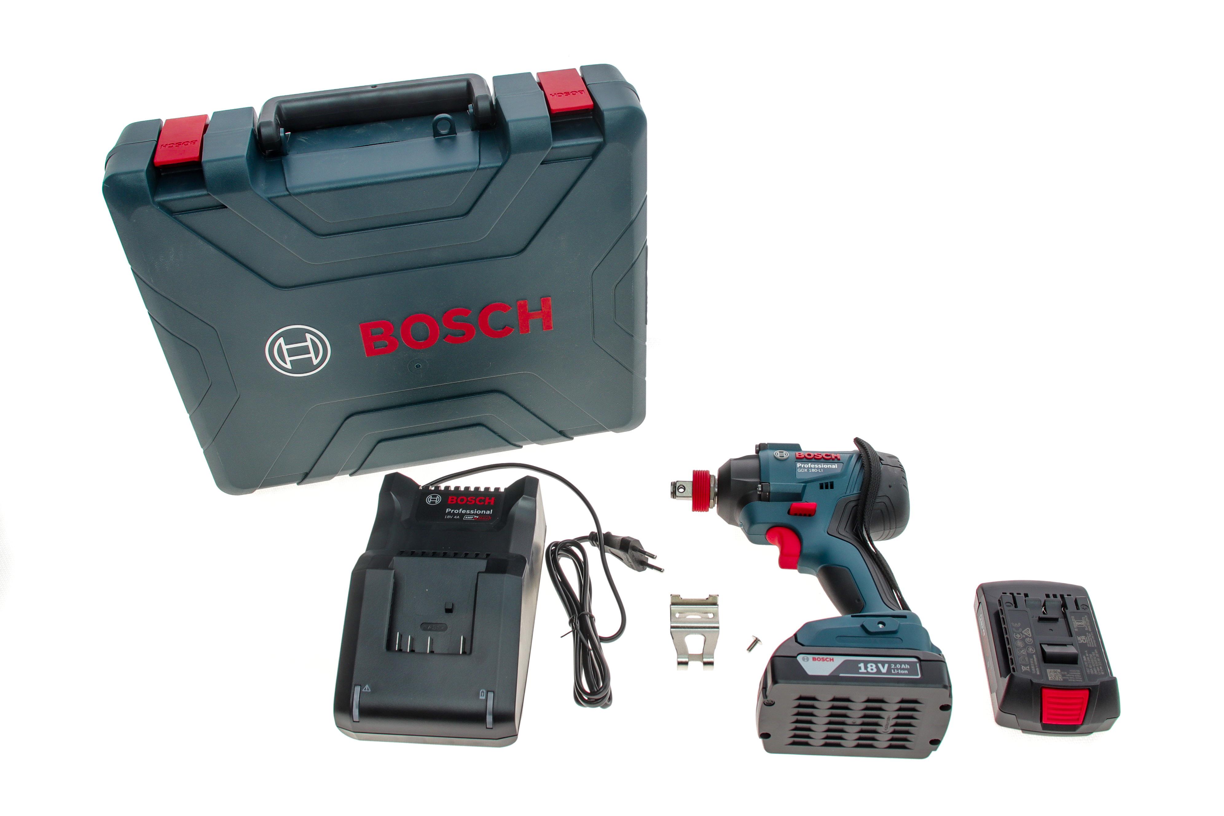 Гайкокрут акумуляторний 1/2"-M6 180 Нм 2Ah (2 АКБ і заряд. пристрій)