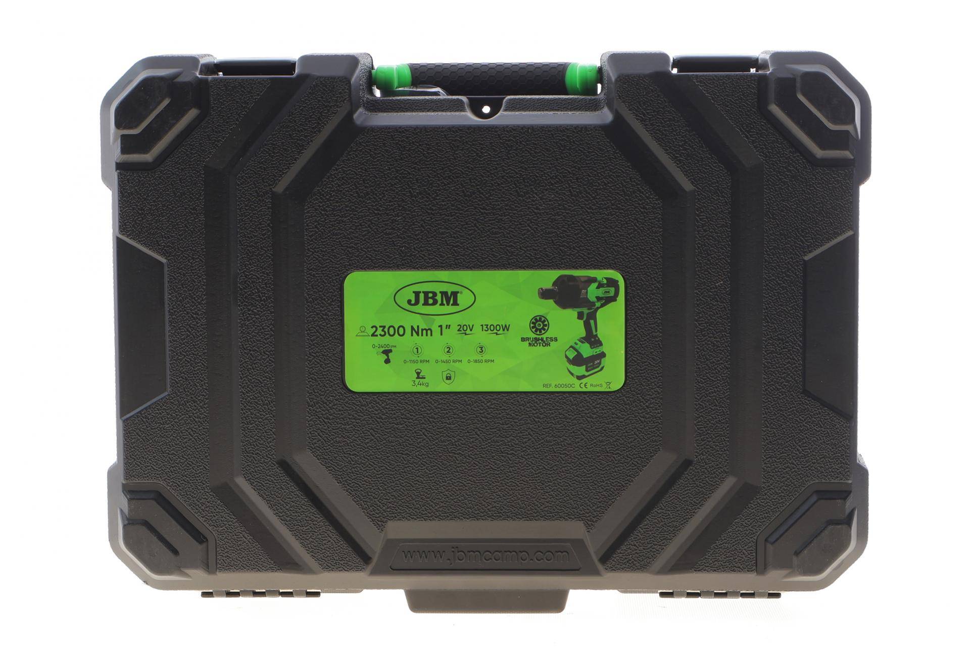 Гайкокрут акумуляторний 1" 2300 Нм 20В 4Ah (АКБ і зарядн. пристрій)