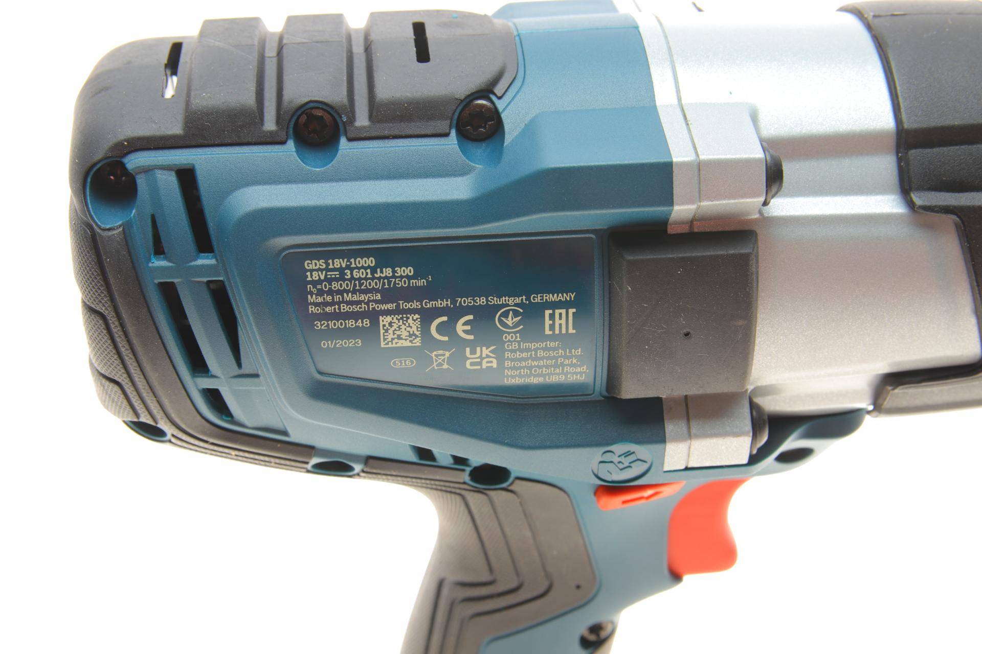 Гайкокрут акумуляторний 1/2" 1000 Нм 18В (без АКБ і заряд. пристрою)