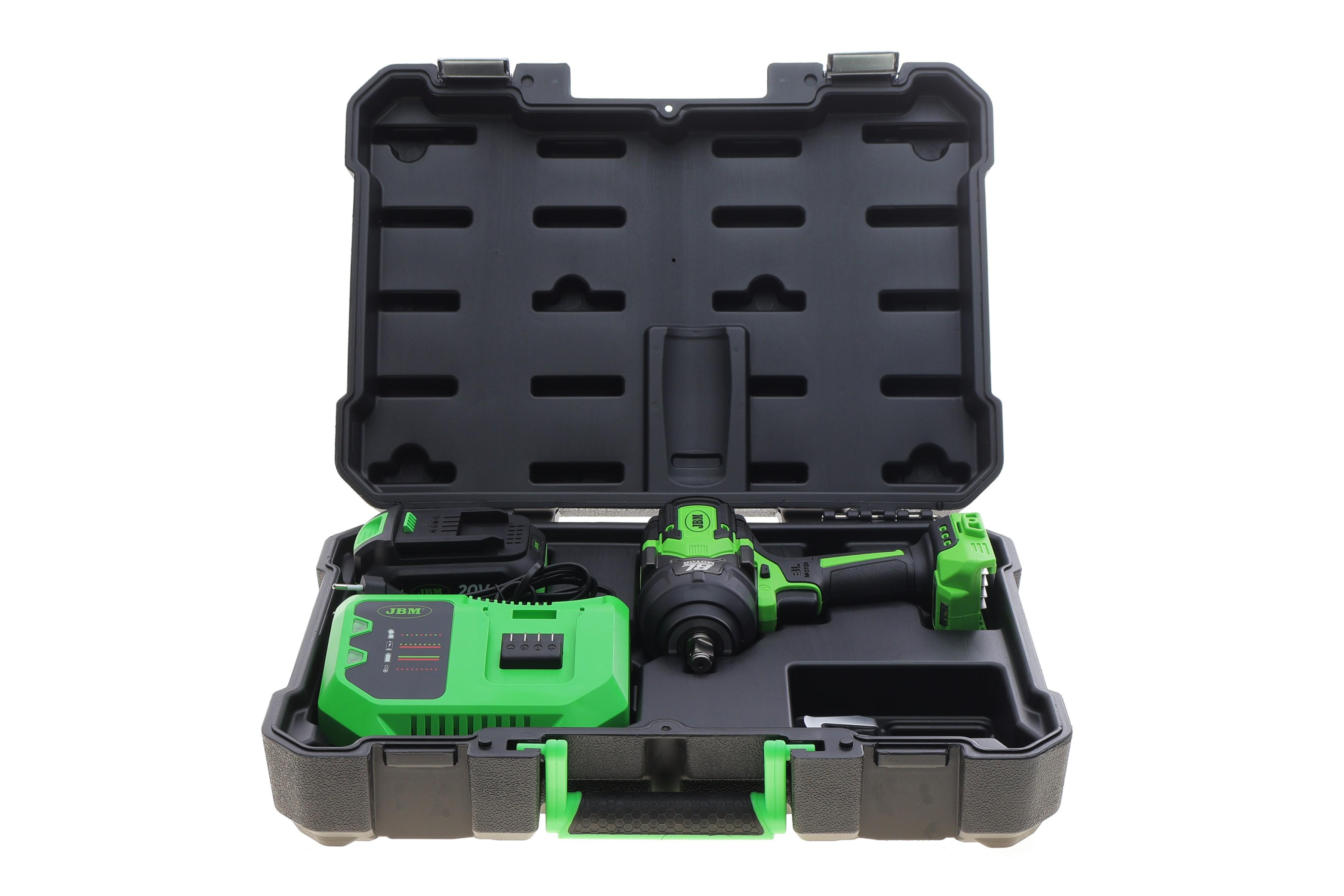 Гайкокрут акумуляторний 1/2" 1000 Нм 20V 4Ah (АКБ і зарядн. пристрій)