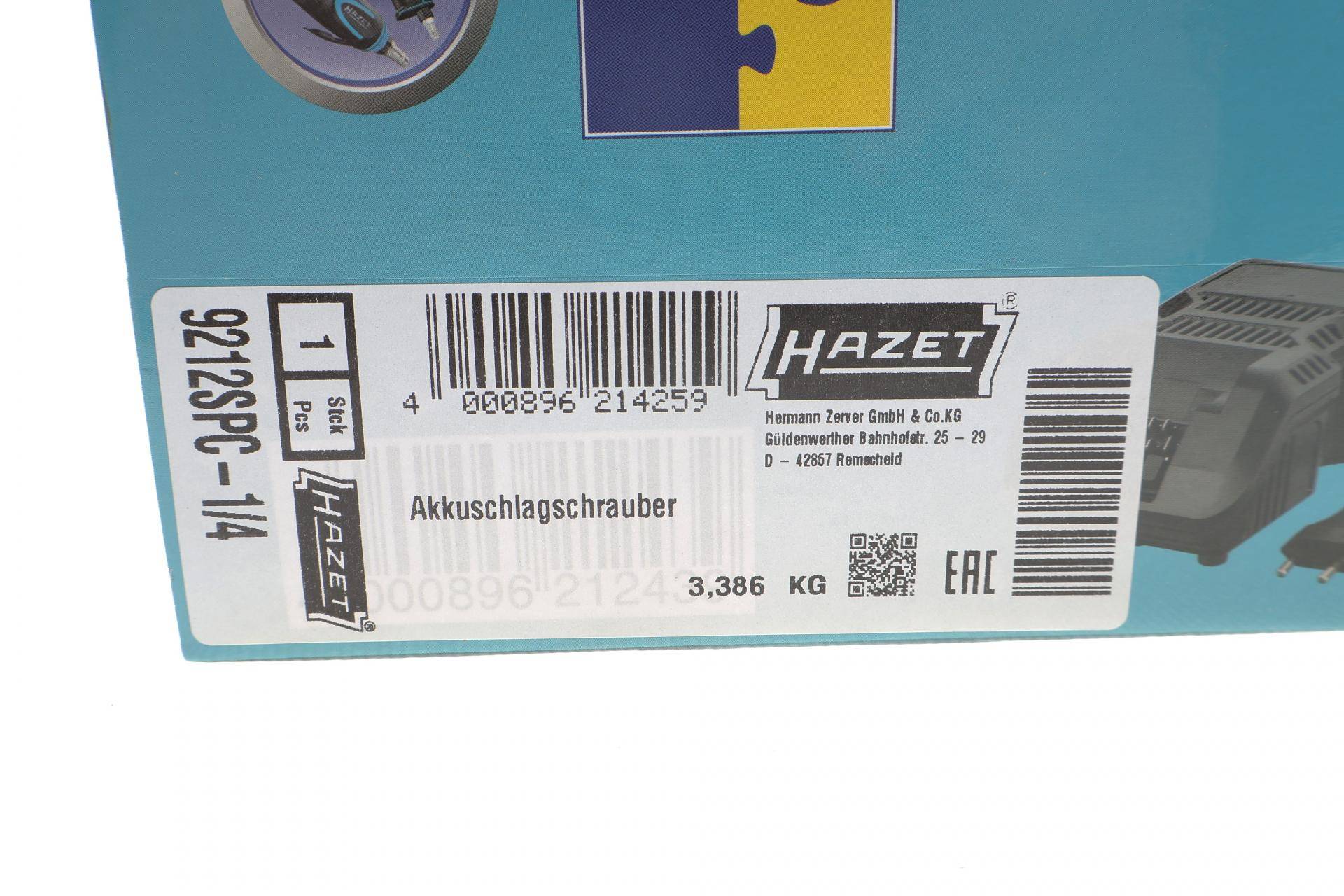 Гайкокрут акумуляторний 1/2" 260 Нм 18В 2,5Ah (+2 АКБ і зарядн. пристрій)