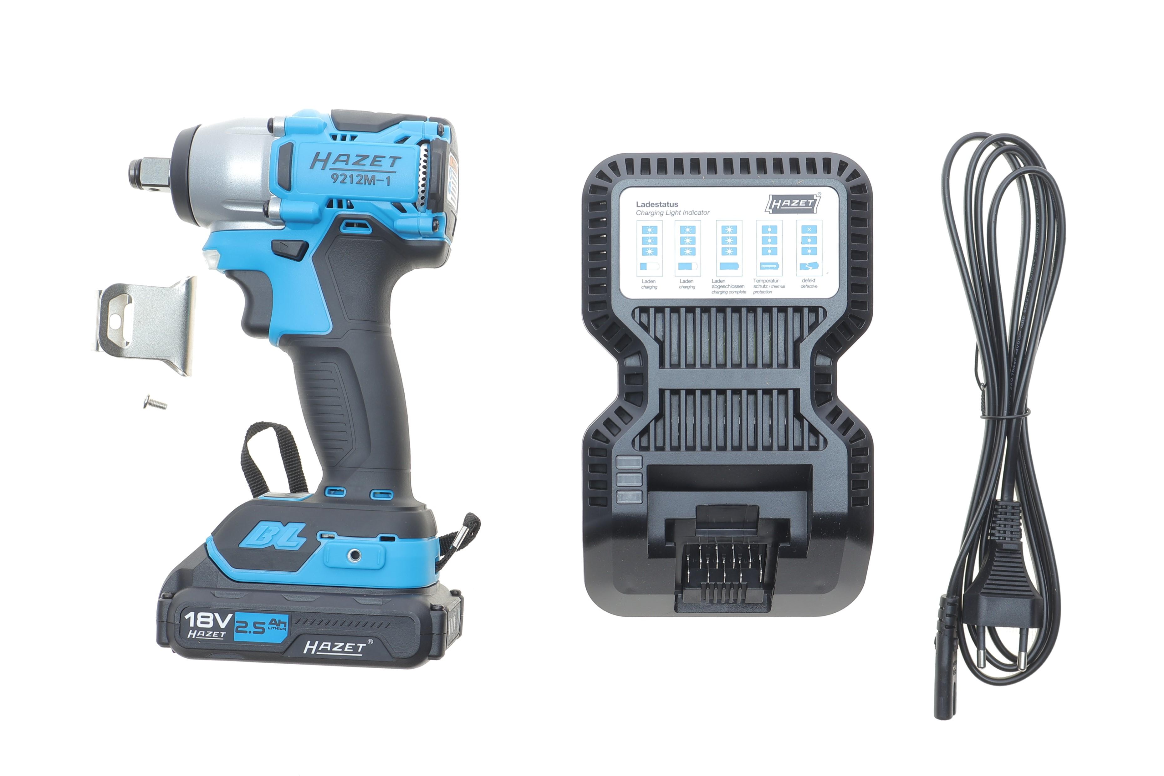 Гайкокрут акумуляторний 1/2" 270 Нм 18V 2Ah (АКБ і зарядн. пристрій)