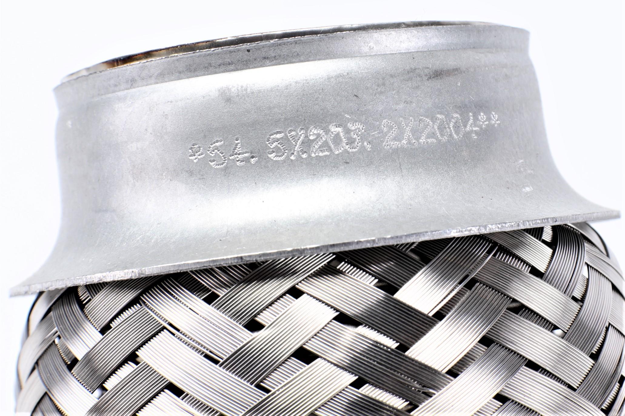 Гофра глушника (55x200)