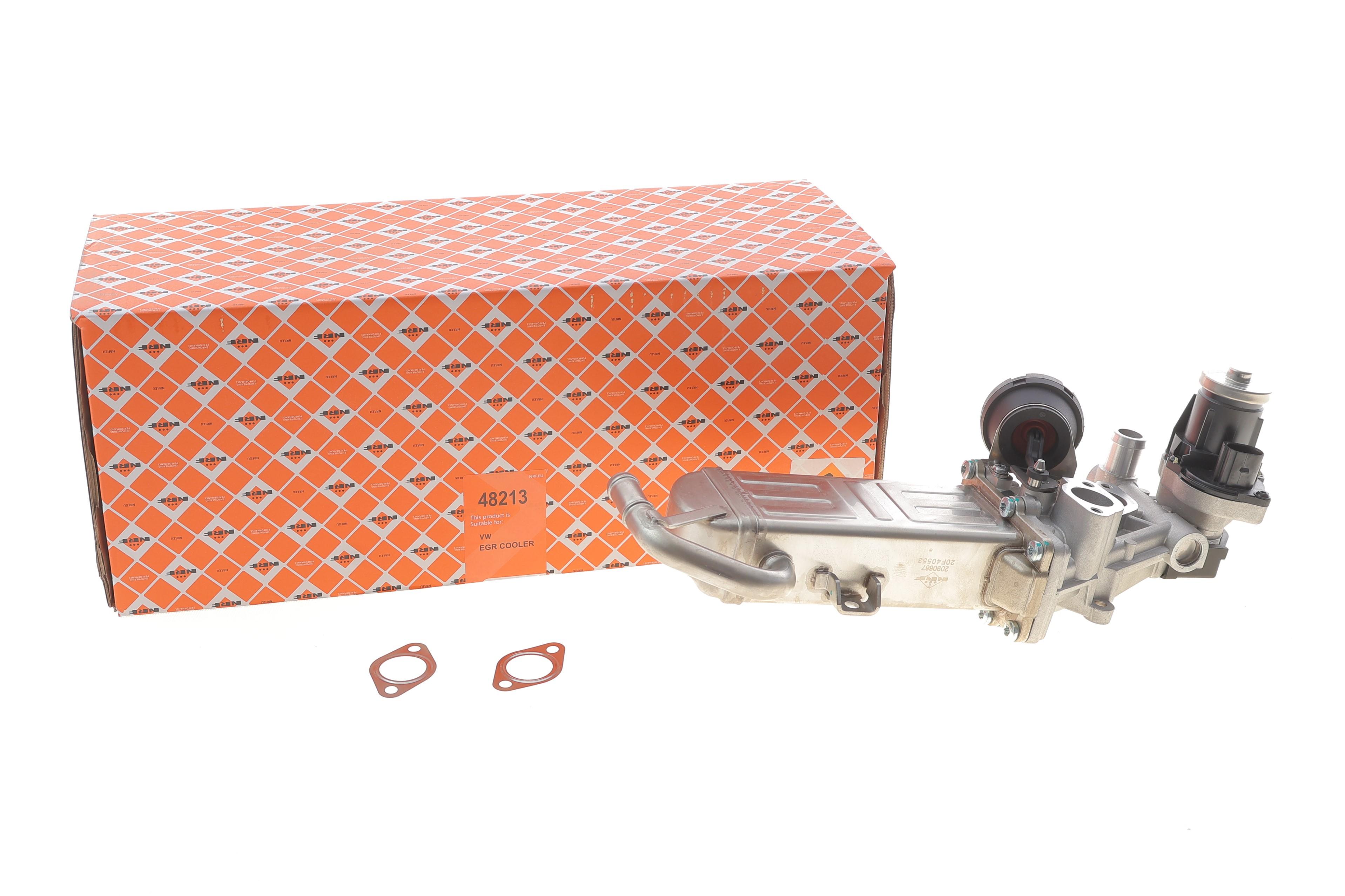 Радіатор рециркуляції ВГ з клапаном EGR VW 1.6/2.0TDI 09- (03L131512CF)