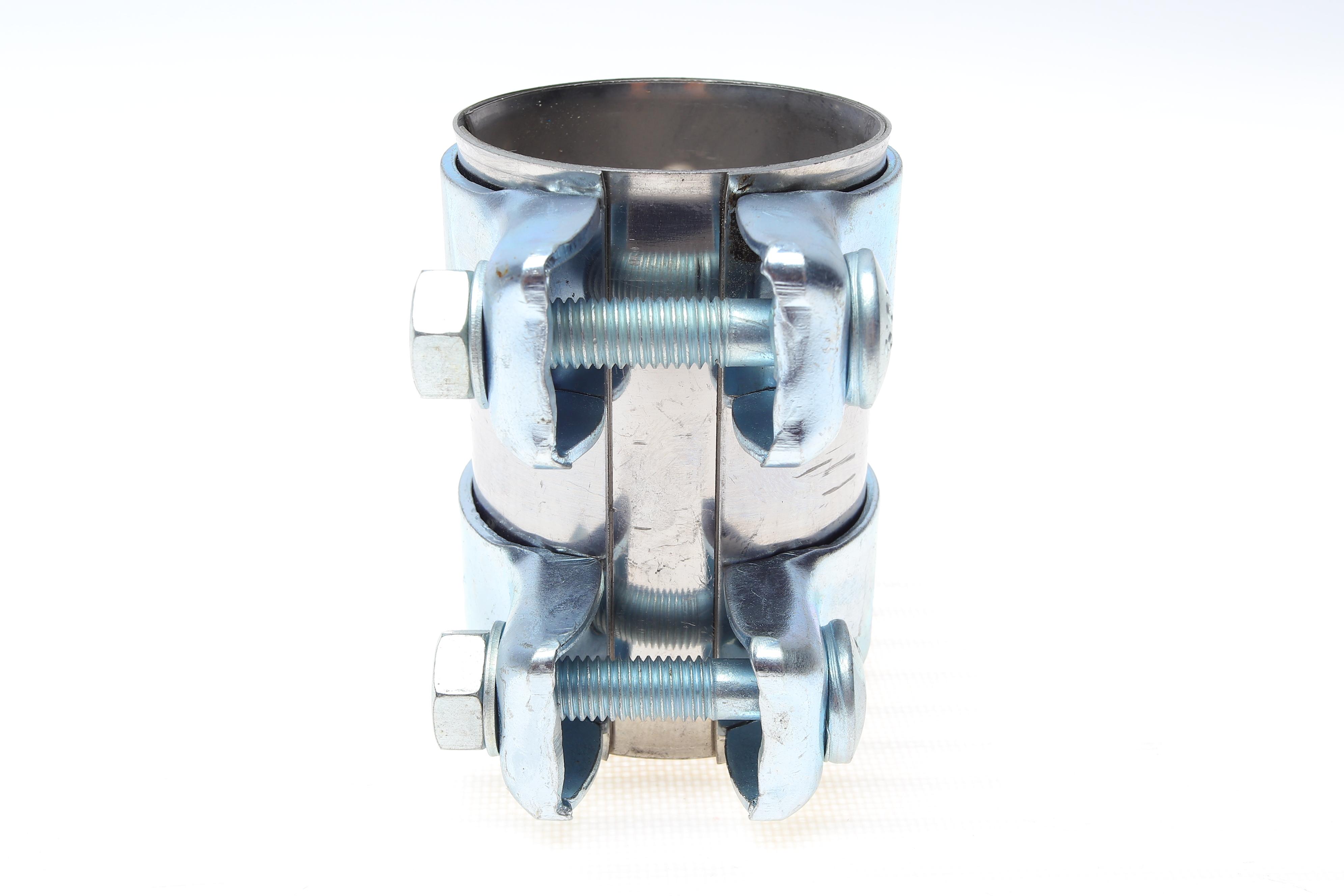 Хомут глушника (передній) VW T5 2.0/2.5 TDI/3.2 V6/T6 2.0 TDI 09- (60/64.5x95) (нержавіюча сталь)