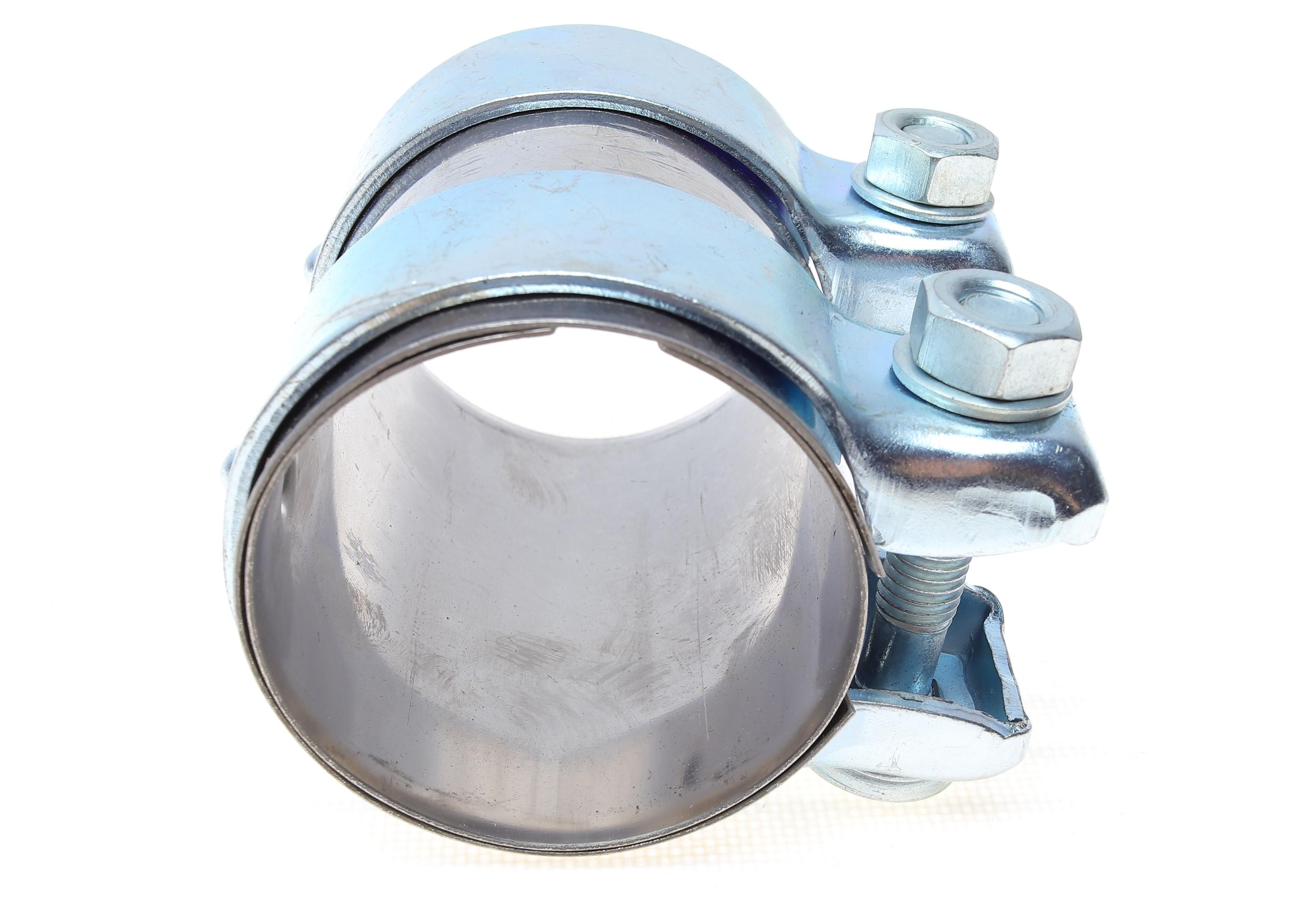 Хомут глушника (передній) VW T5 2.0/2.5 TDI/3.2 V6/T6 2.0 TDI 09- (60/64.5x95) (нержавіюча сталь)