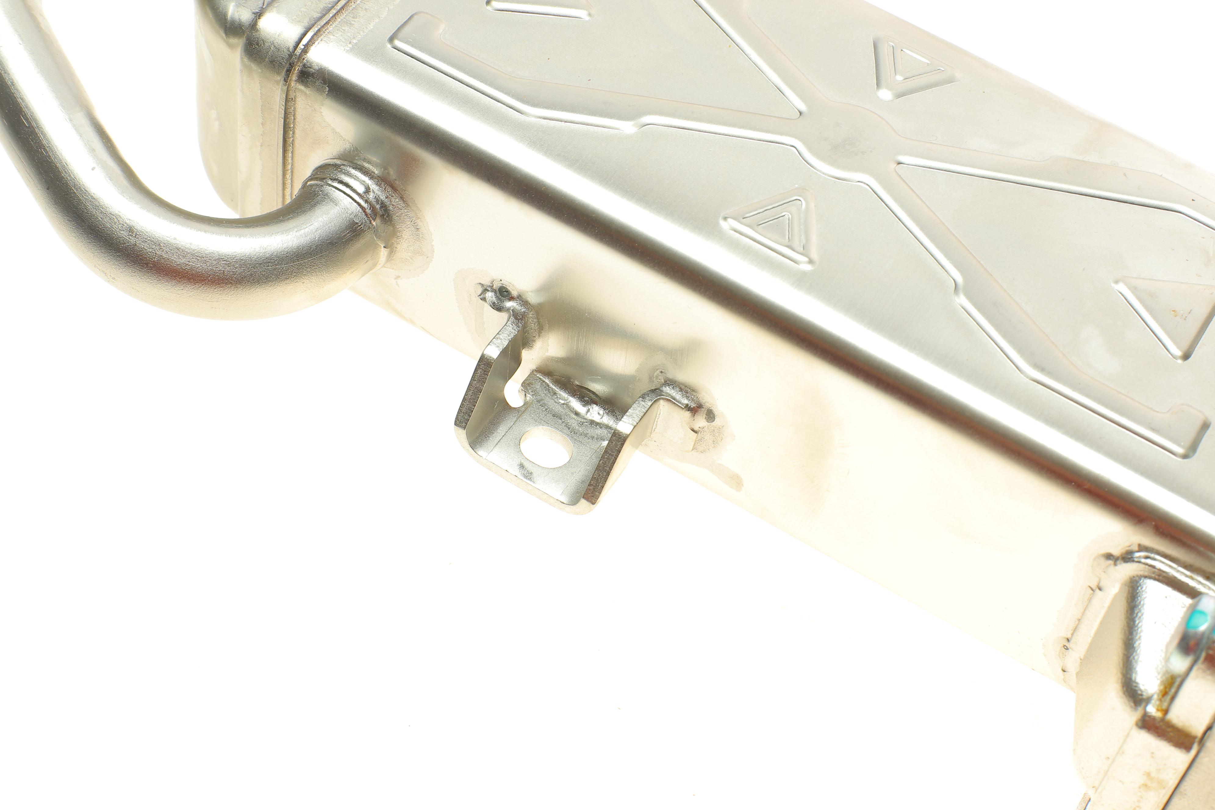 Радіатор рециркуляції ВГ з клапаном EGR VW 1.6/2.0TDI 09- (HÜCO)