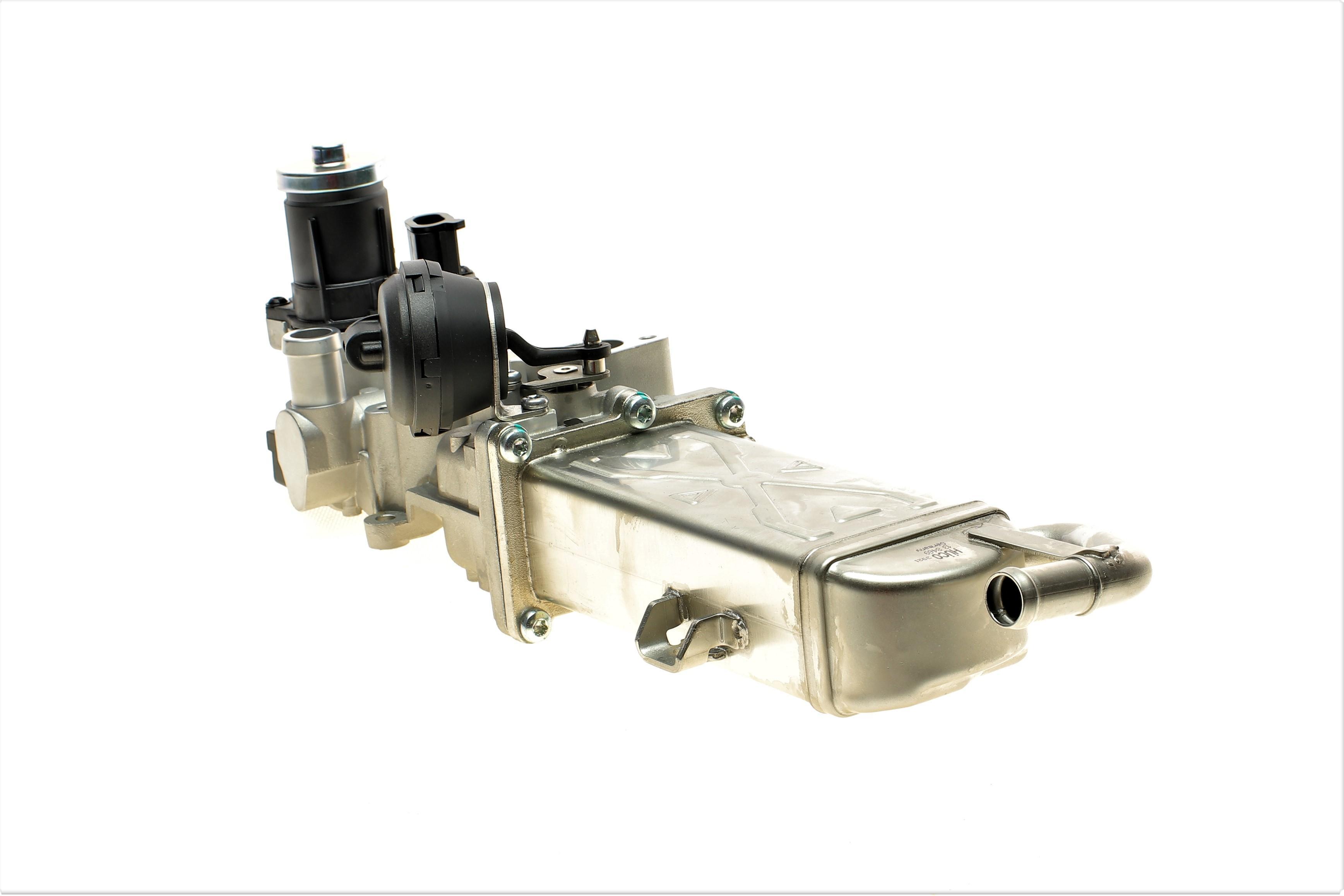 Радіатор рециркуляції ВГ з клапаном EGR VW 1.6/2.0TDI 09- (HÜCO)