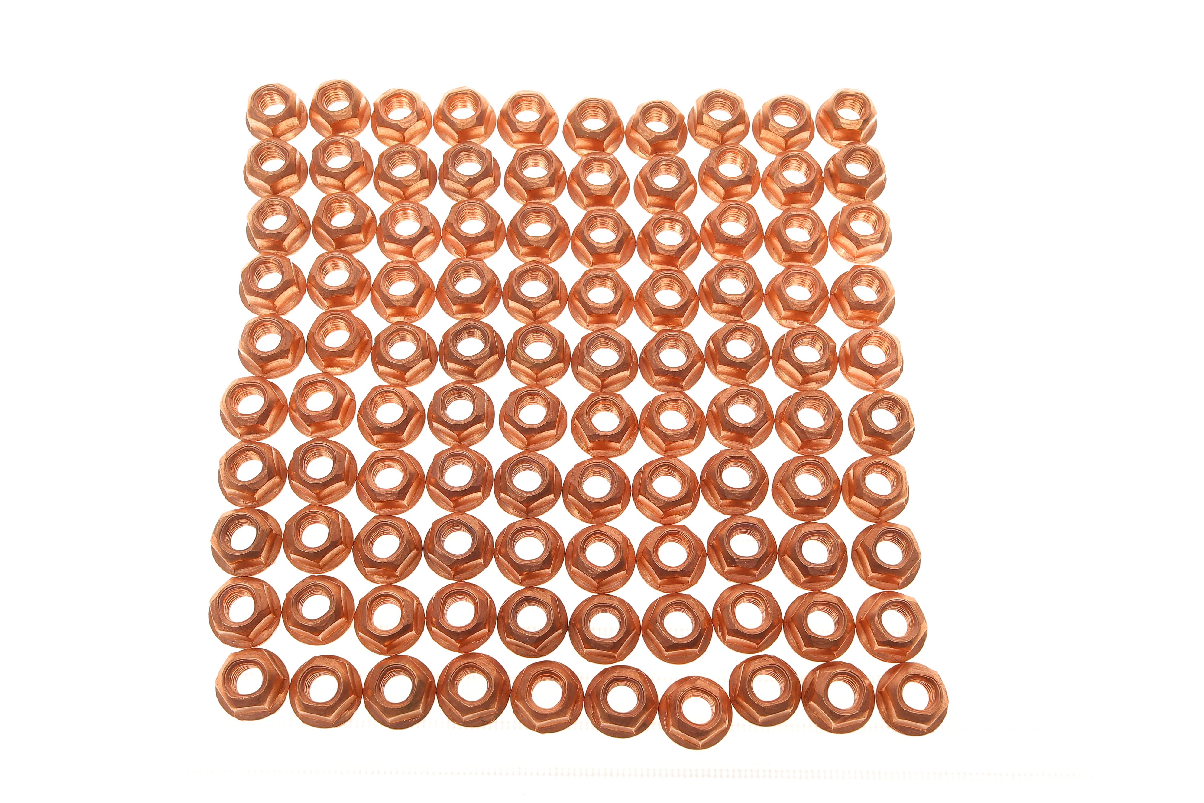 Гайка колектора випускного MB OM611/612/642/646/651 (M8x1.25mm) (к-кт 100шт)