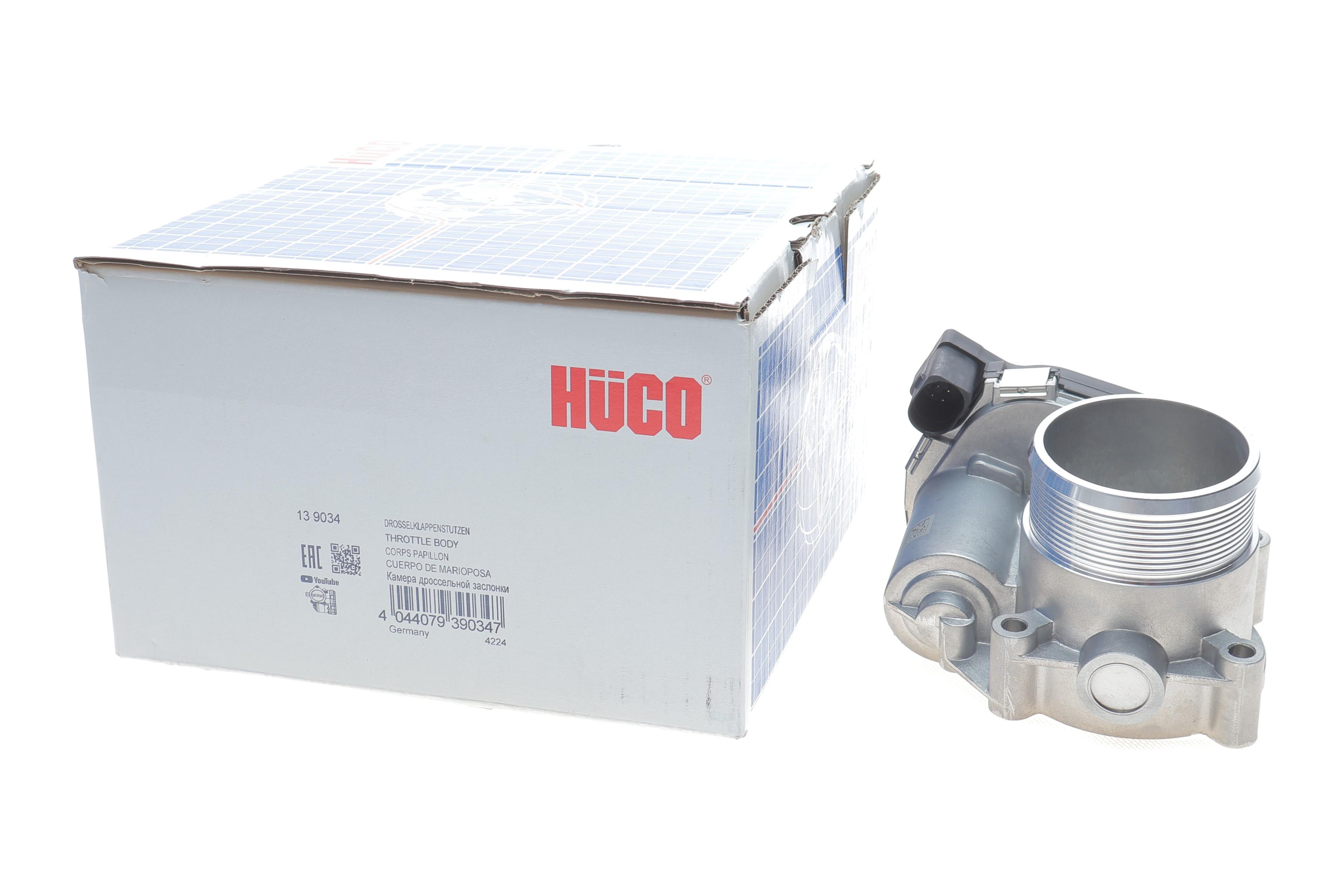 Заслонка дросельна Audi A3/4/5/6/7/8/Q5/TT/VW Passat/T5/Golf 1.8-2.0H 04- (HÜCO)