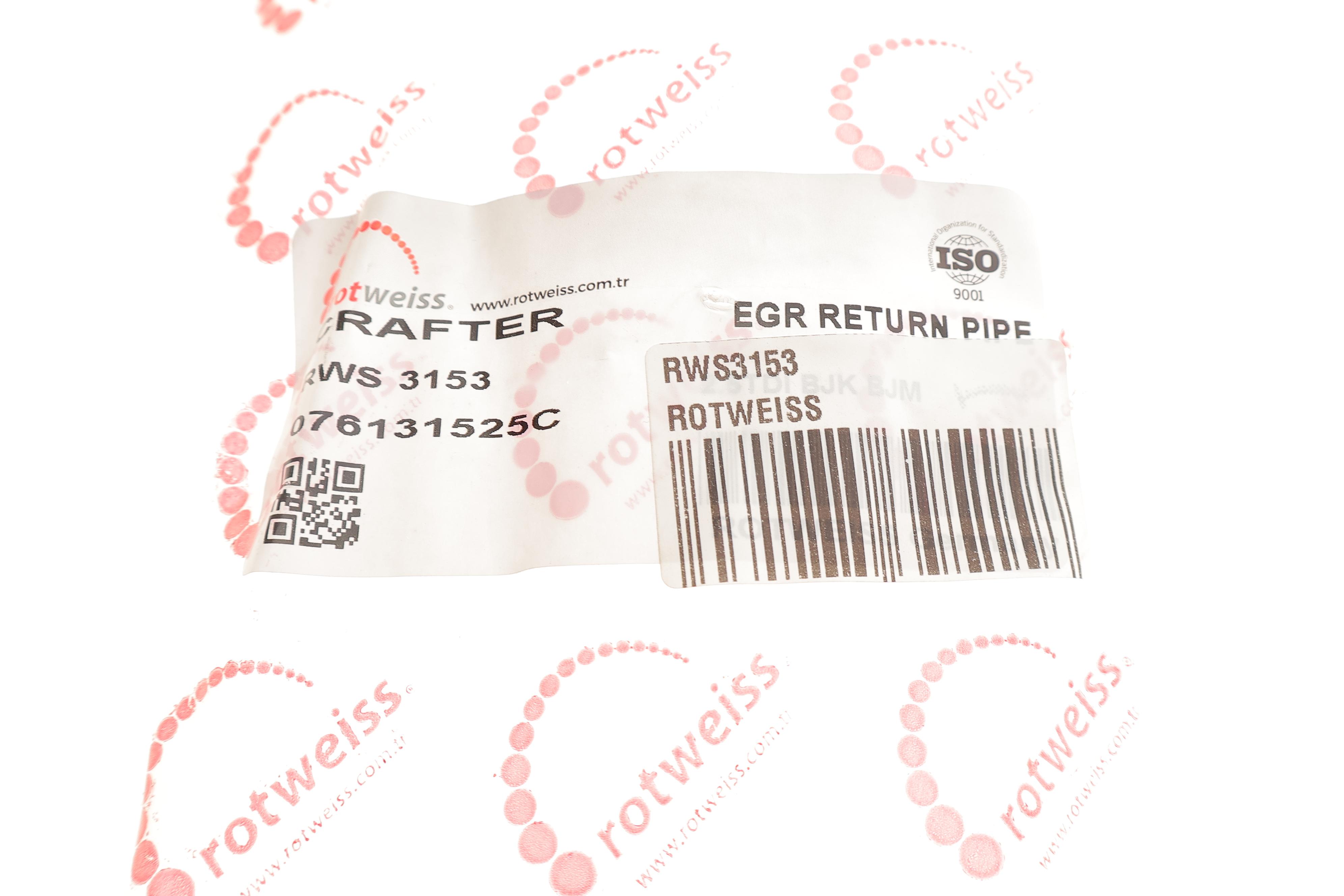 Трубка клапана EGR VW Crafter 2.5 TDI 06-