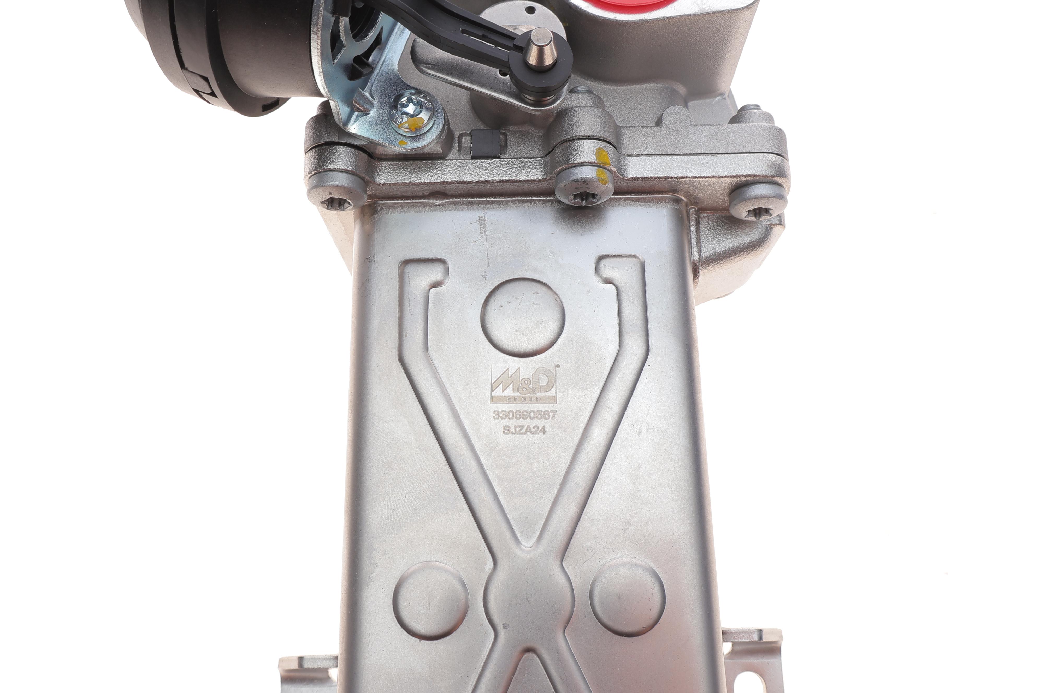 Радіатор рециркуляції ВГ з клапаном EGR VW Caddy 1.6/2.0TDI 09-