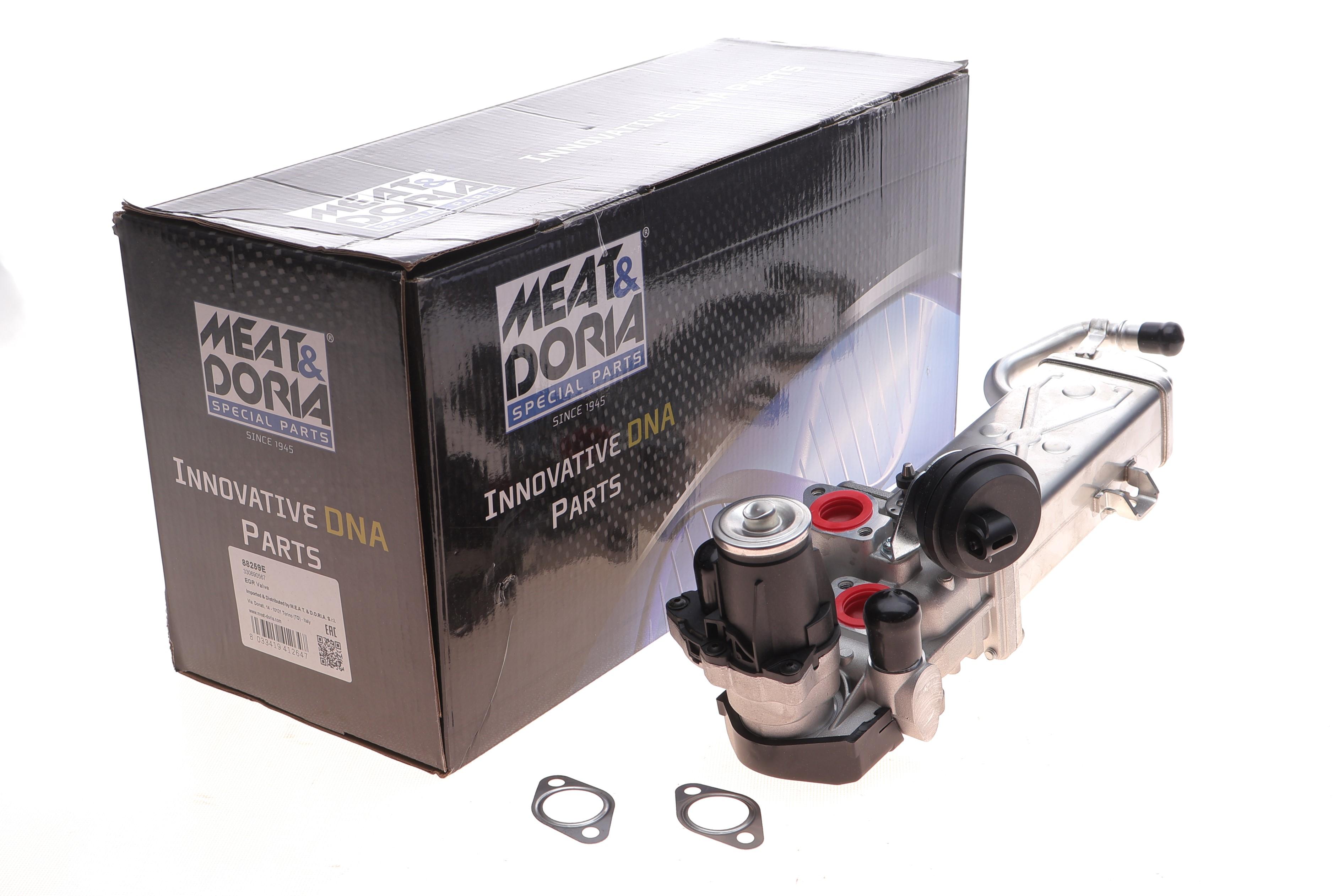 Радіатор рециркуляції ВГ з клапаном EGR VW Caddy 1.6/2.0TDI 09-